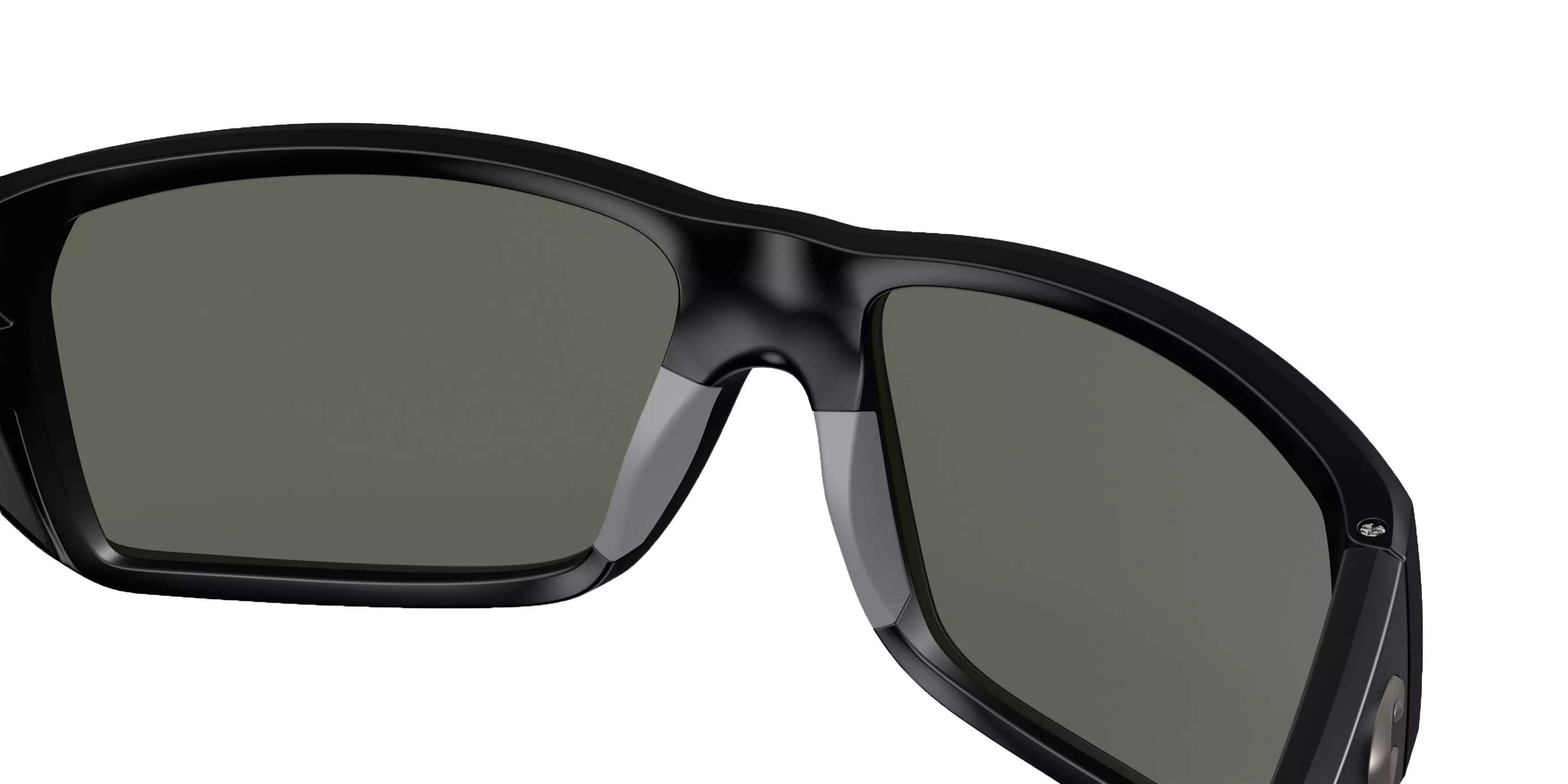 Costa Del Mar Tailfin S Black Polarized Sunglasses - Matte Black - BLACK