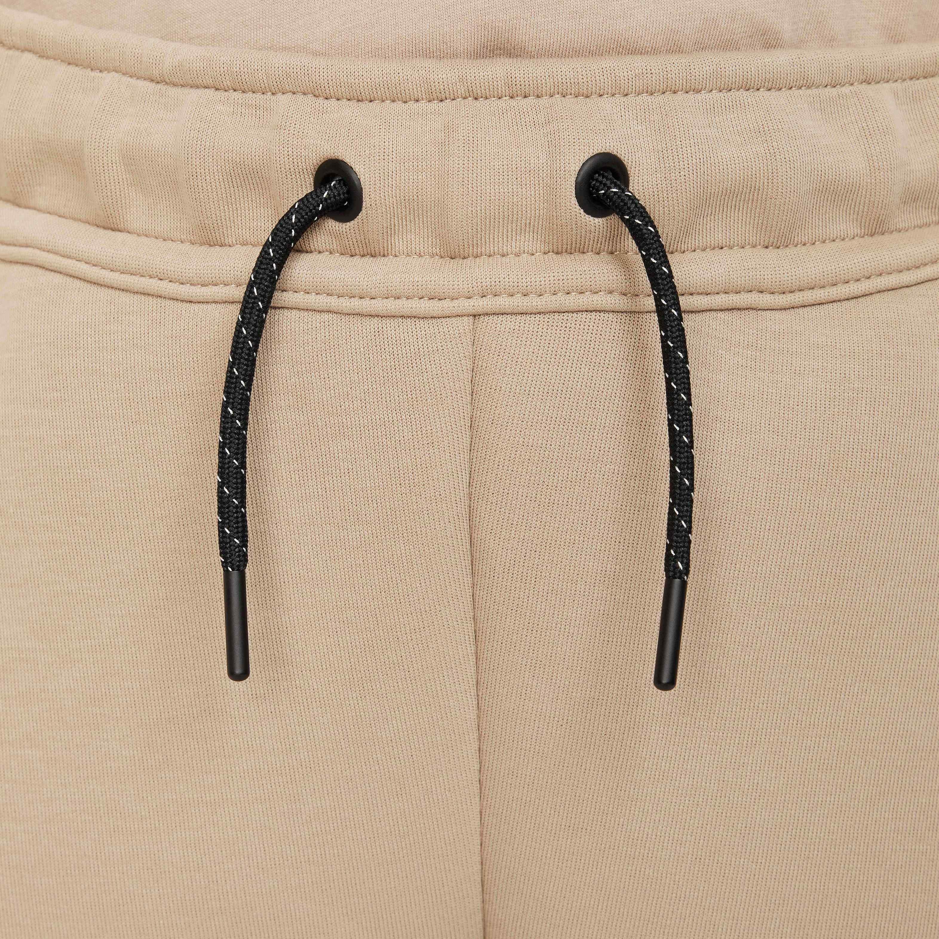 Nike Big Boys' Sportswear Tech Fleece Pants - KHAKI Thumbnail View 3