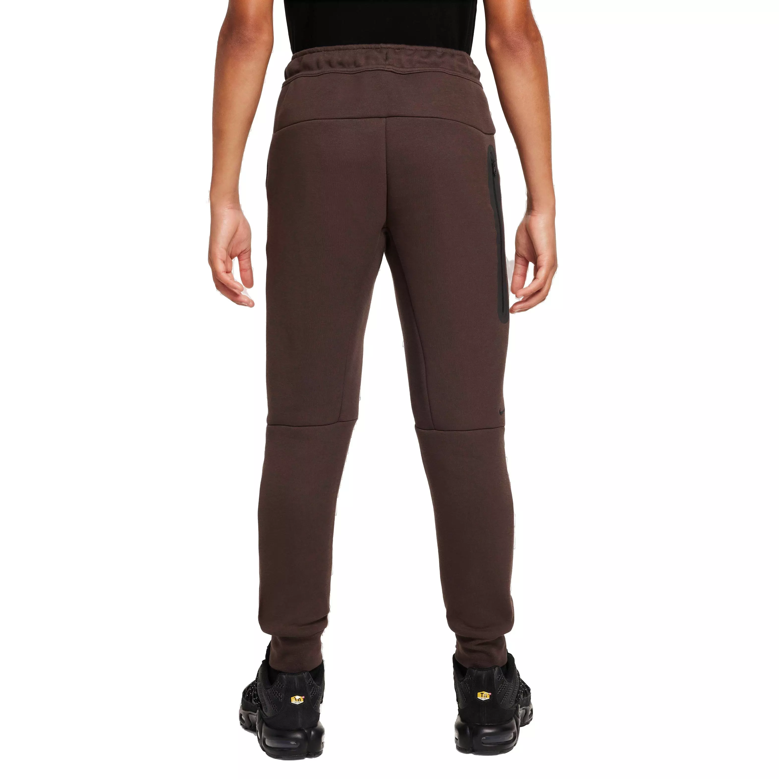 Nike Big Boys' Sportswear Tech Fleece Pants - BROWN