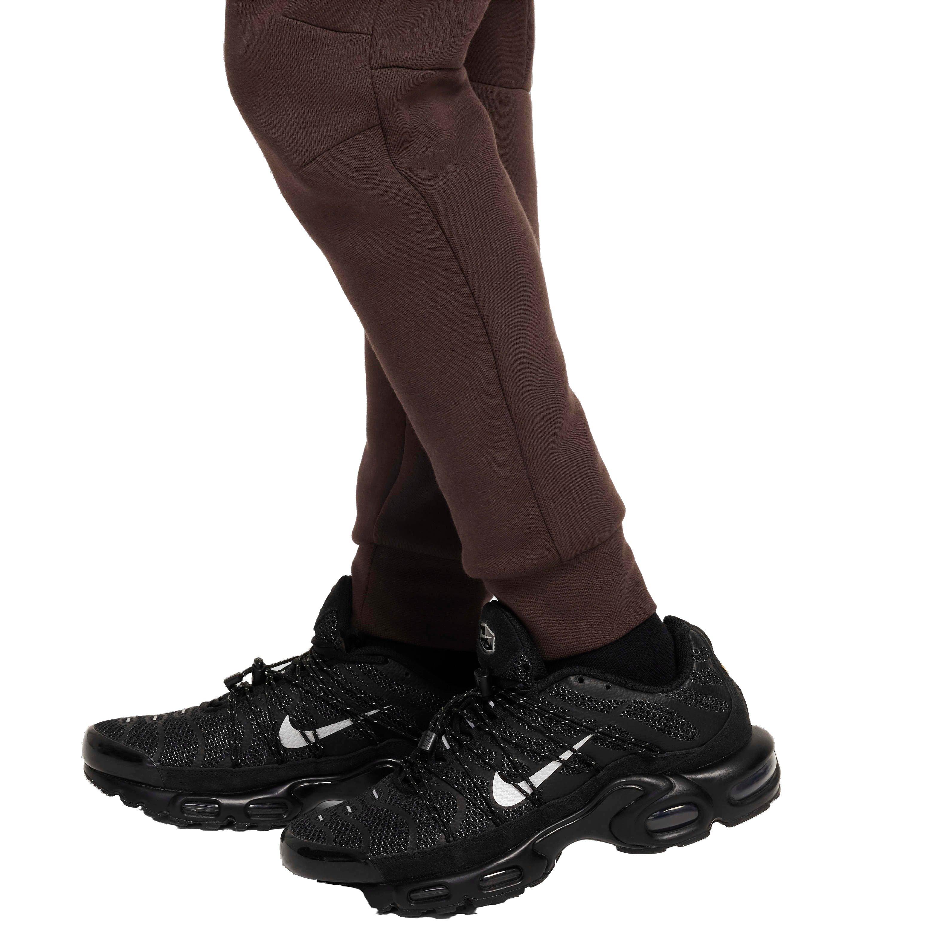Nike Big Boys' Sportswear Tech Fleece Pants - BROWN Thumbnail View 7