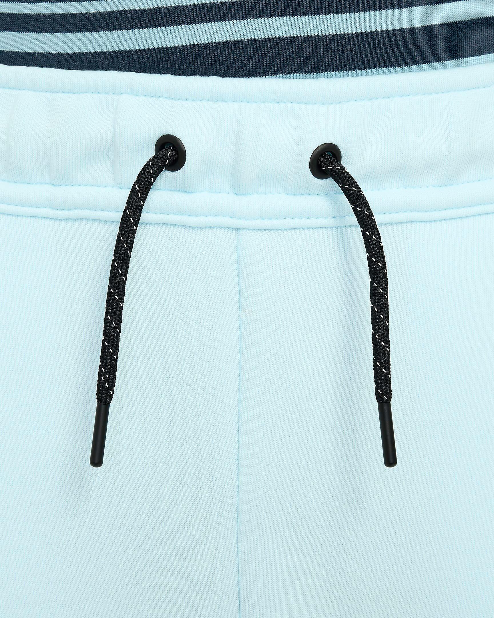 Nike Big Boys' Sportswear Tech Fleece Pants - BLUE Thumbnail View 4