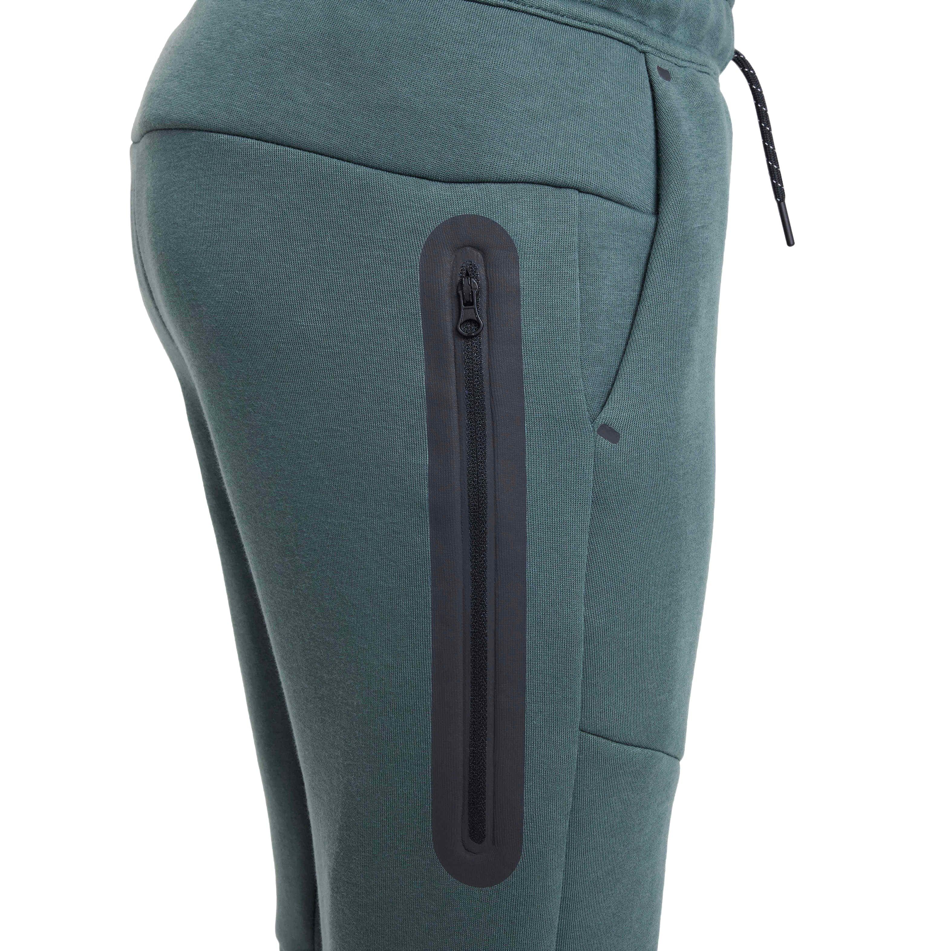 Nike Big Boys' Sportswear Tech Fleece Pants - GREEN Thumbnail View 5