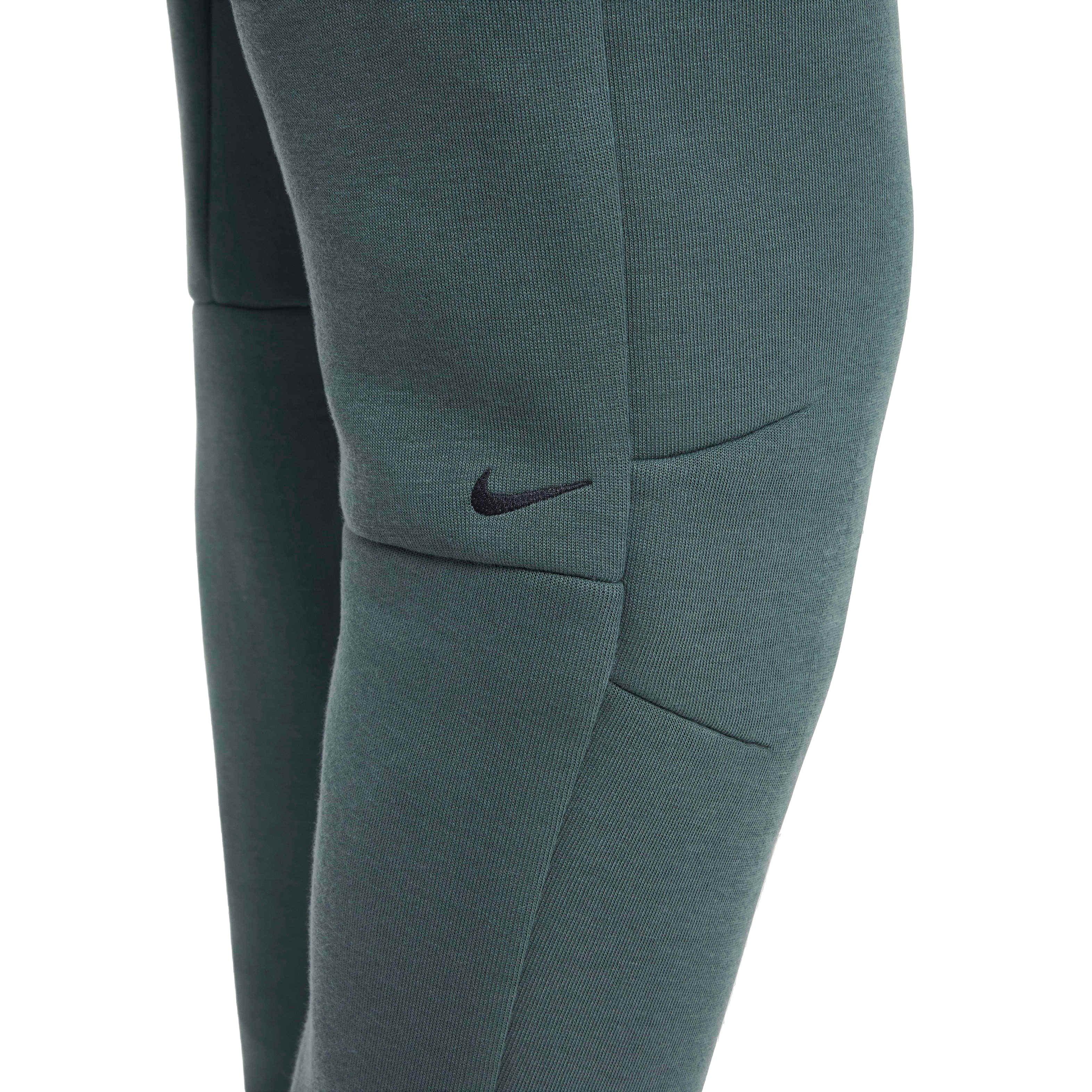 Nike Big Boys' Sportswear Tech Fleece Pants - GREEN Thumbnail View 6