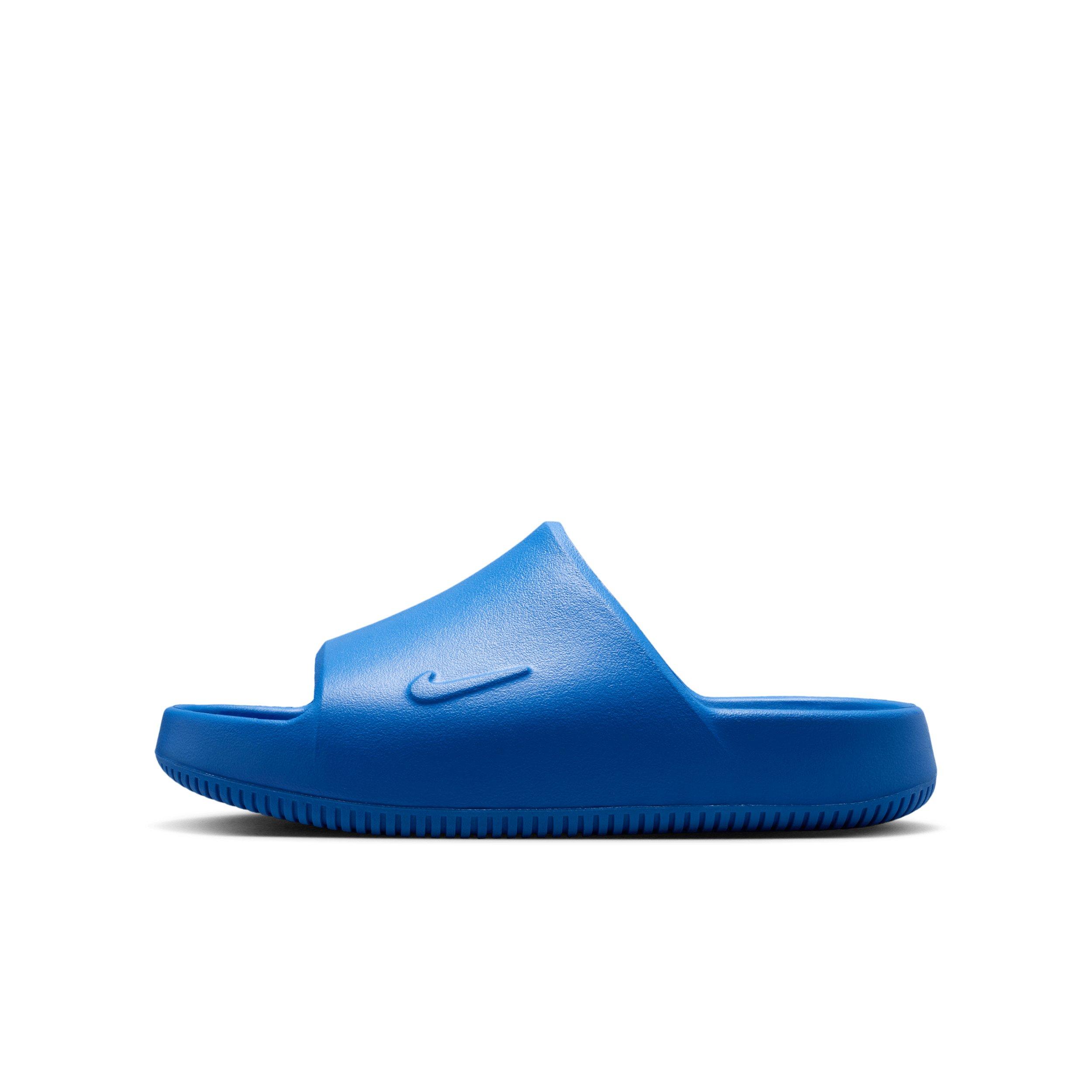 Nike Calm 2.0 "Blue Crystal/Blue Crystal/Blue Crystal" Grade School Boys' Slide - BLUE/BLUE/BLUE Thumbnail View 2