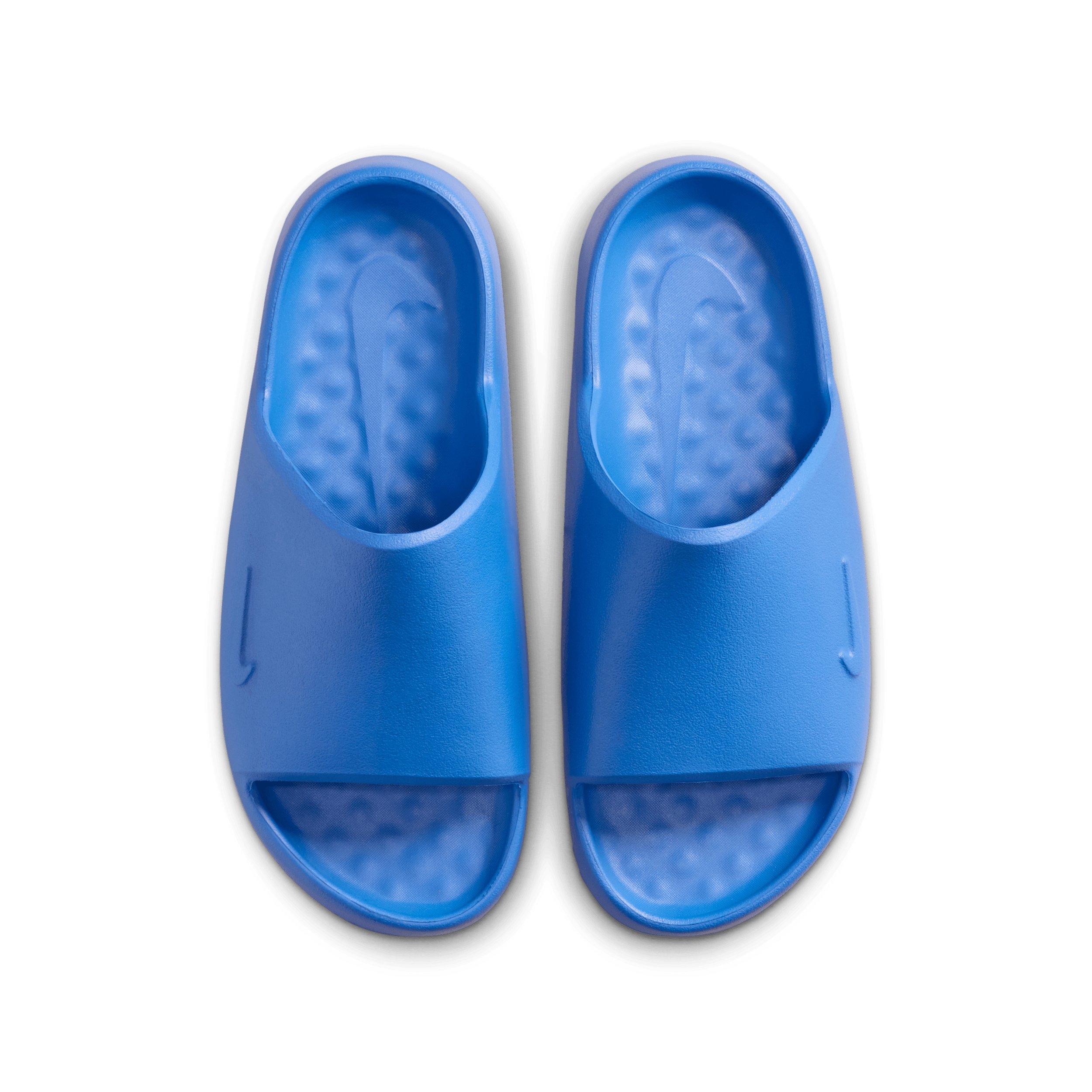 Nike Calm 2.0 "Blue Crystal/Blue Crystal/Blue Crystal" Grade School Boys' Slide - BLUE/BLUE/BLUE Thumbnail View 4