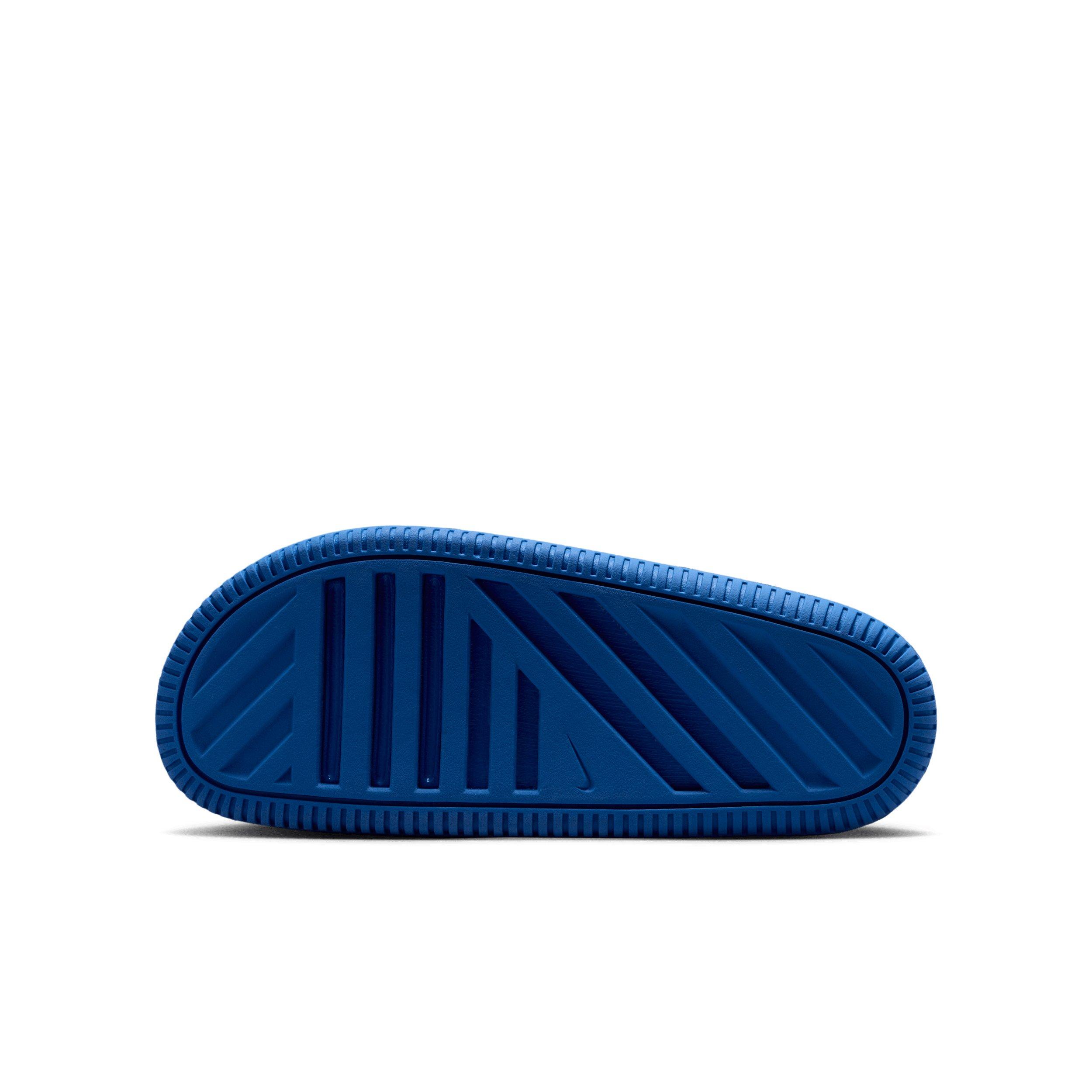 Nike Calm 2.0 "Blue Crystal/Blue Crystal/Blue Crystal" Grade School Boys' Slide - BLUE/BLUE/BLUE Thumbnail View 5