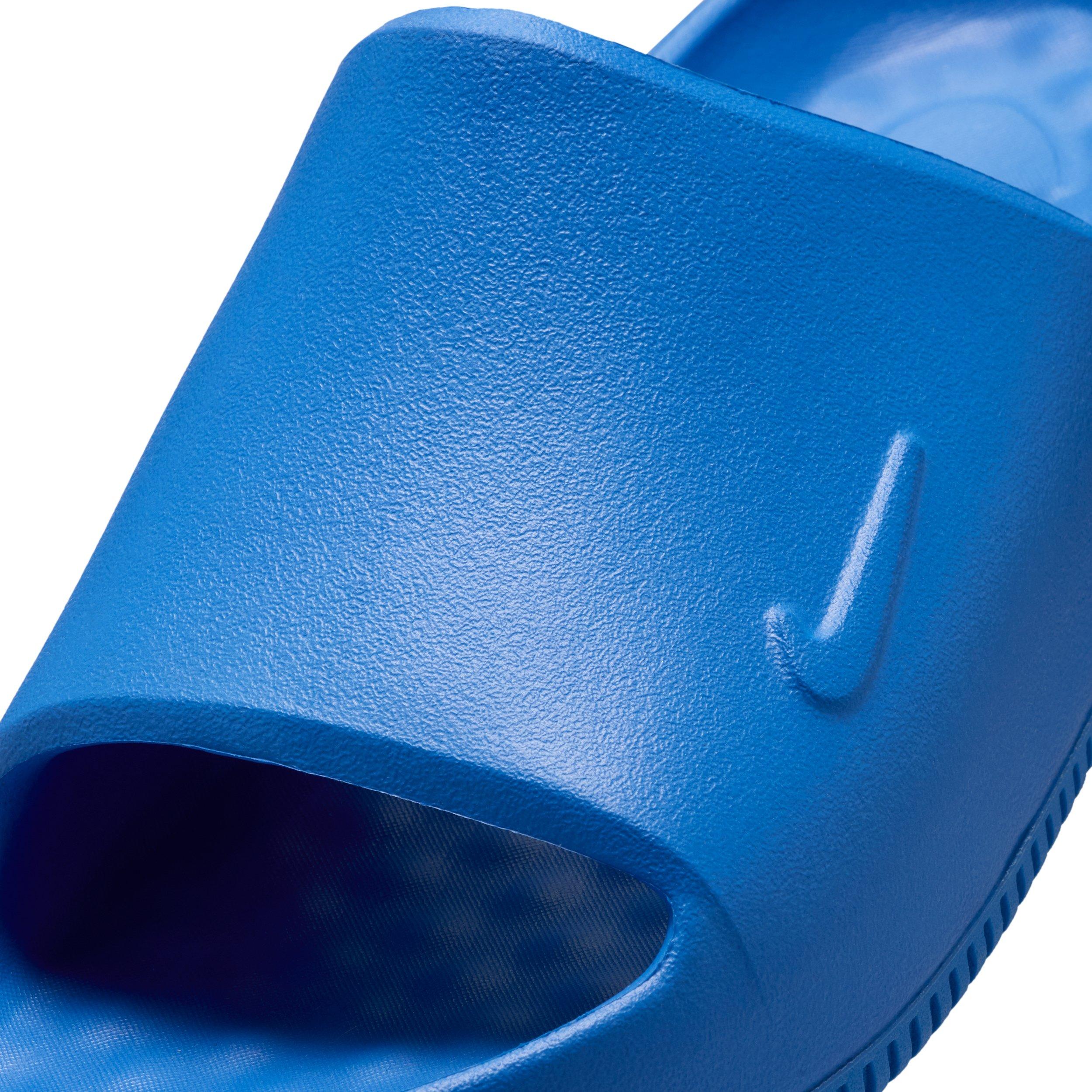 Nike Calm 2.0 "Blue Crystal/Blue Crystal/Blue Crystal" Grade School Boys' Slide - BLUE/BLUE/BLUE Thumbnail View 6