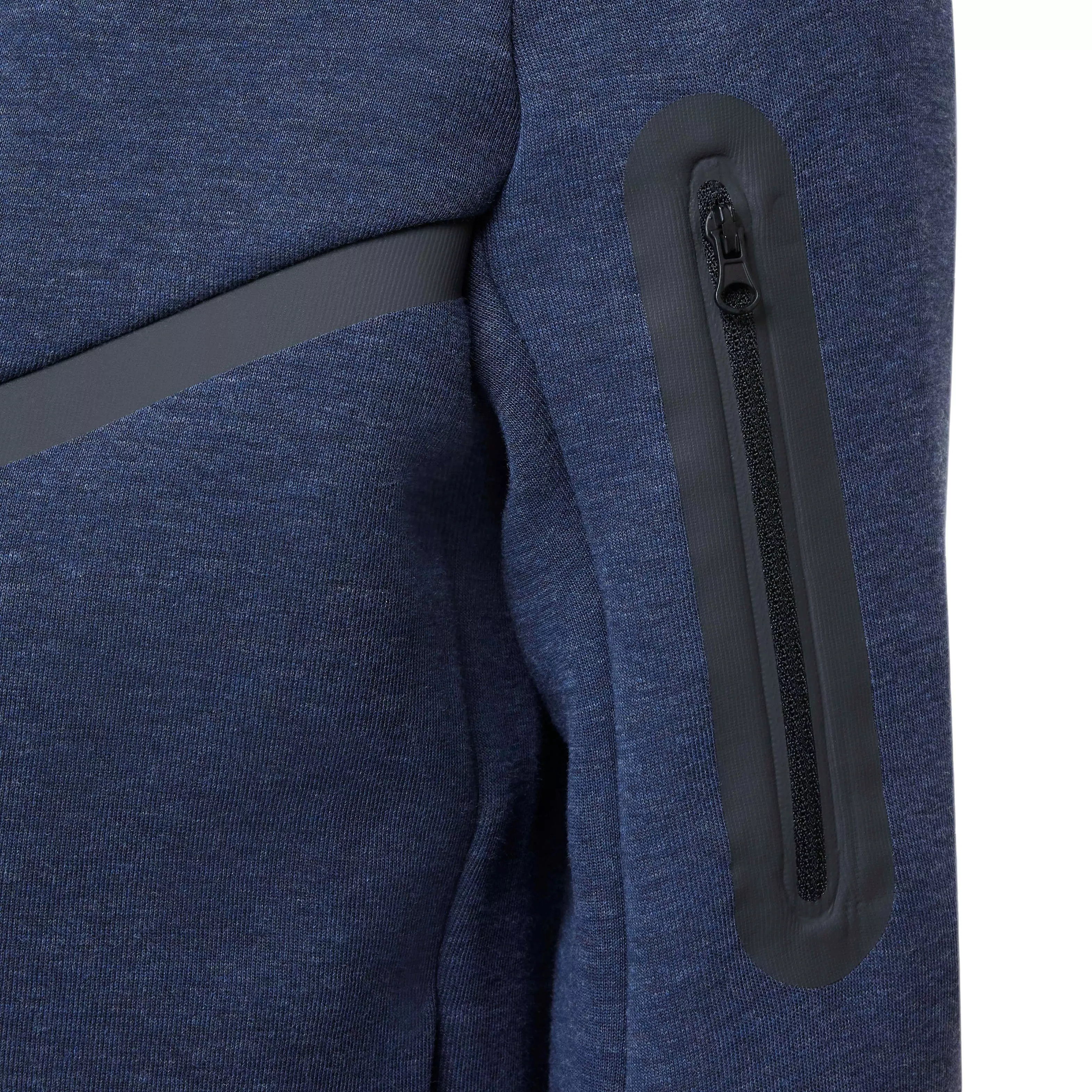 Nike Big Kids' Sportswear Tech Fleece Full-Zip Jacket - DK BLUE/BLACK