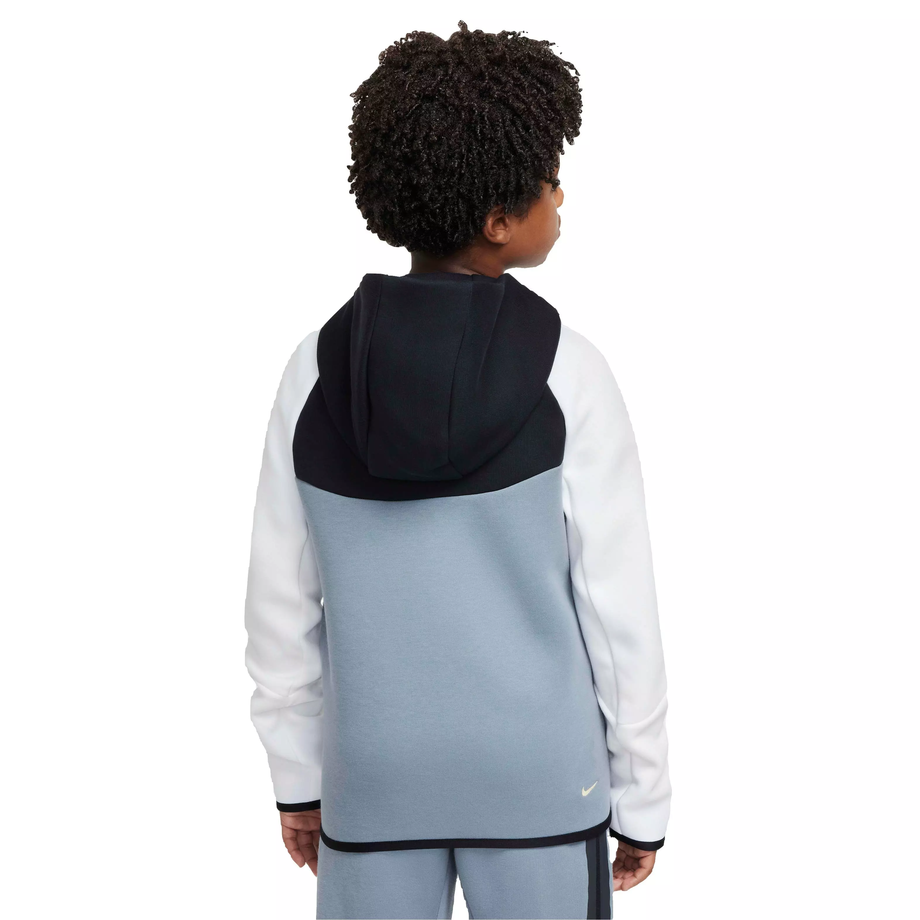 Nike Big Kids' Sportswear Tech Fleece Full-Zip Jacket - GREY