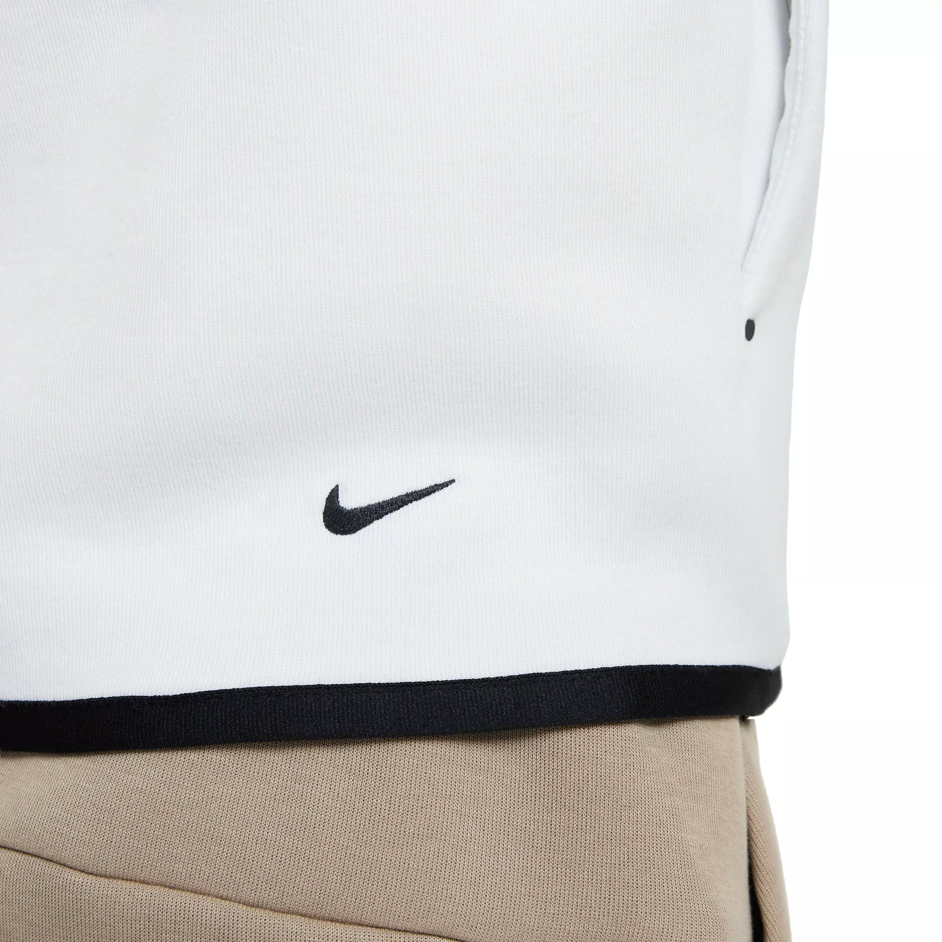 Nike Big Kids' Sportswear Tech Fleece Full-Zip Jacket - KHAKI/WHITE