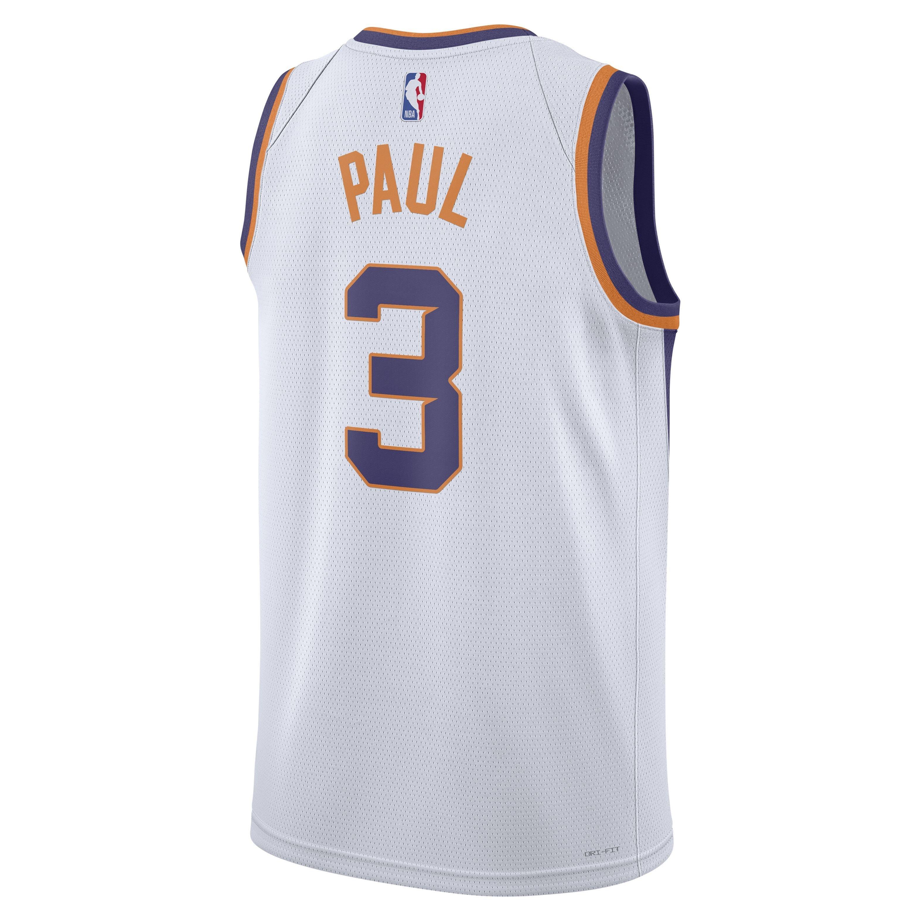 NEW Nike Phoenix Suns Mens Chris Paul The Valley NBA Basketball Jersey Size  L