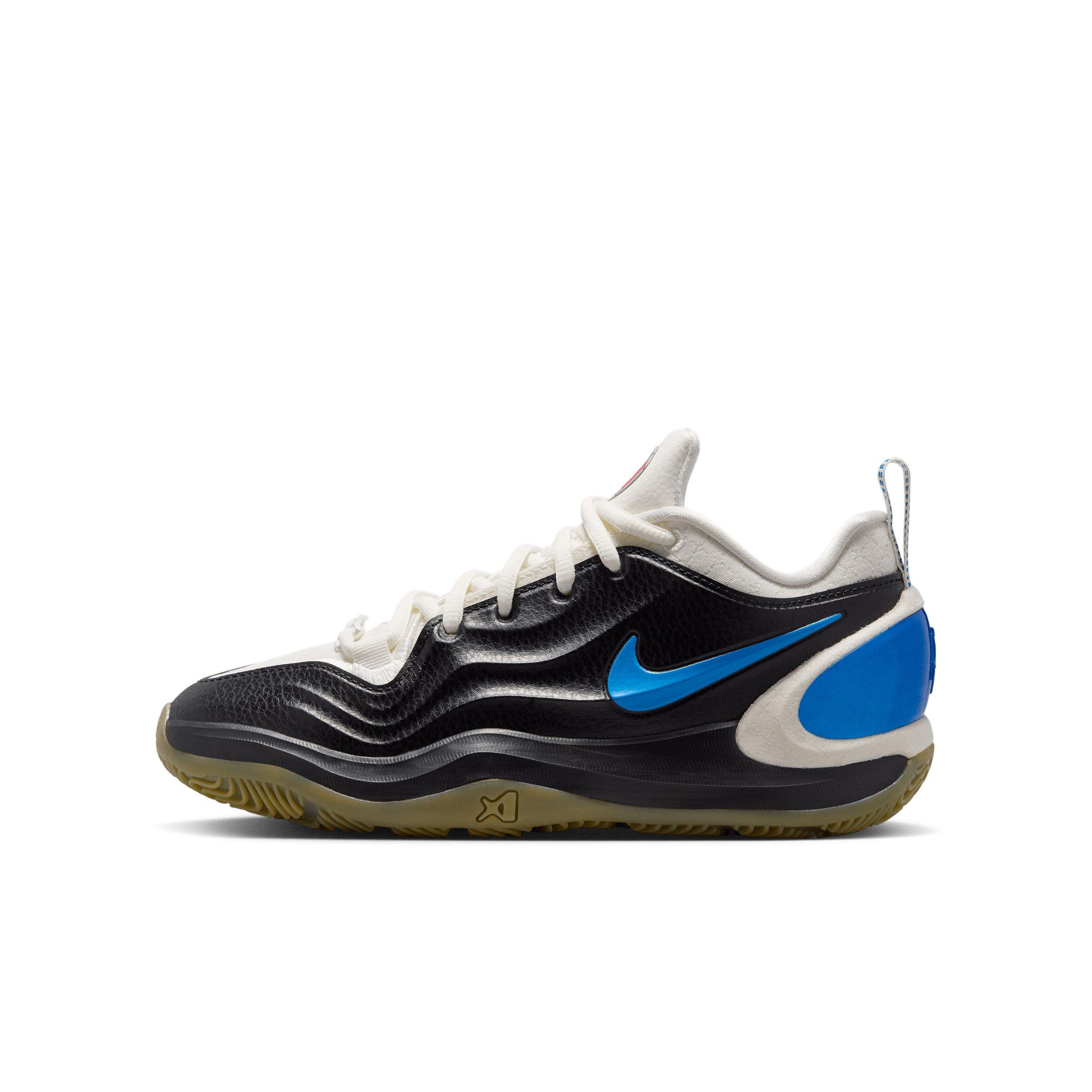 Nike A'Two "Standing Ovation" Grade School Kids' Basketball Shoe - BLACK Thumbnail View 11