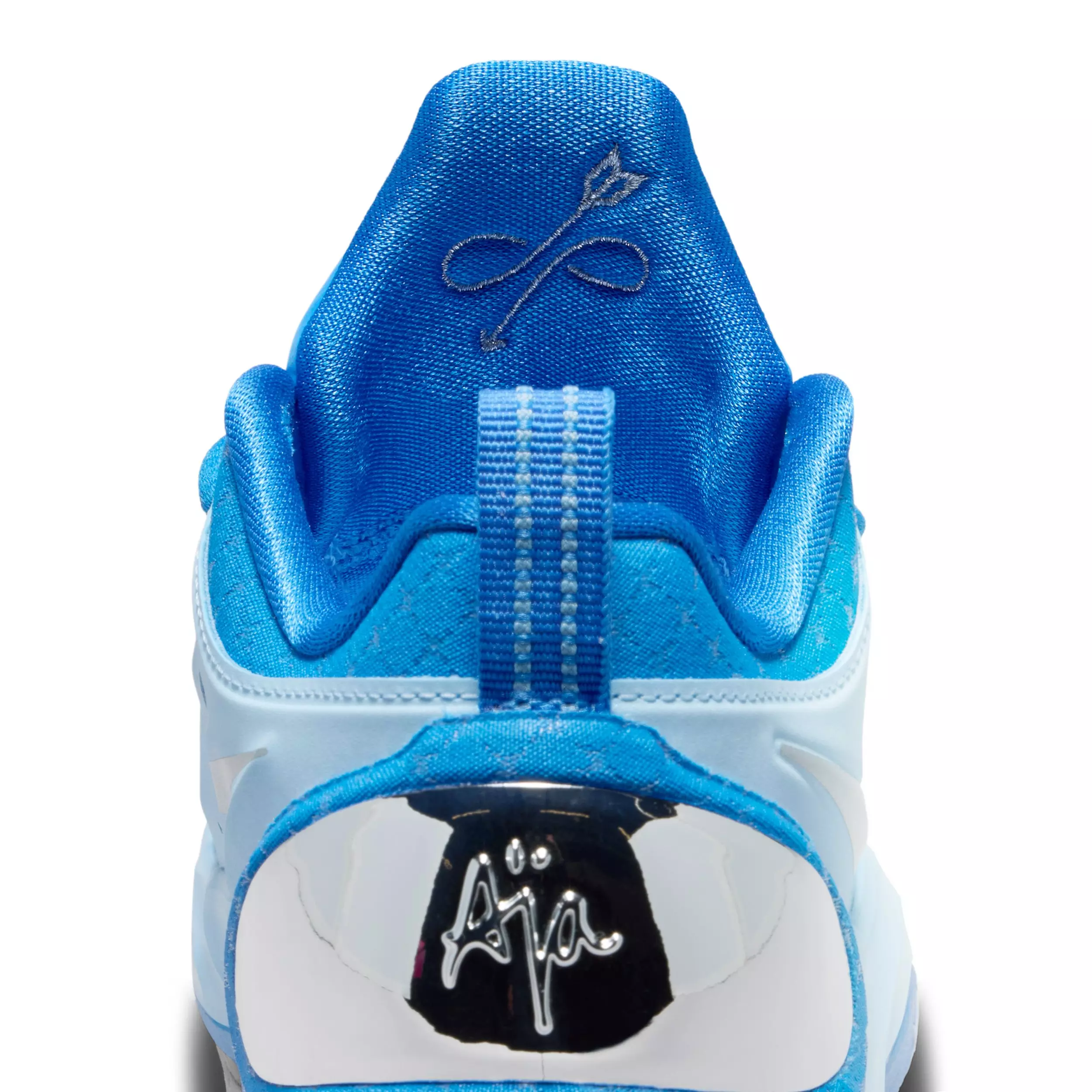 Nike A'Two "Crystal Blue" Grade School Kids' Basketball Shoe - BLUE