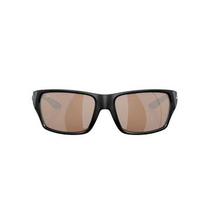 Costa Del Mar Tailfin S Copper Silver Mirror Polarized Sunglasses - Matte Black