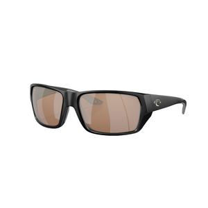 Costa Del Mar Tailfin S Copper Silver Mirror Polarized Sunglasses - Matte Black