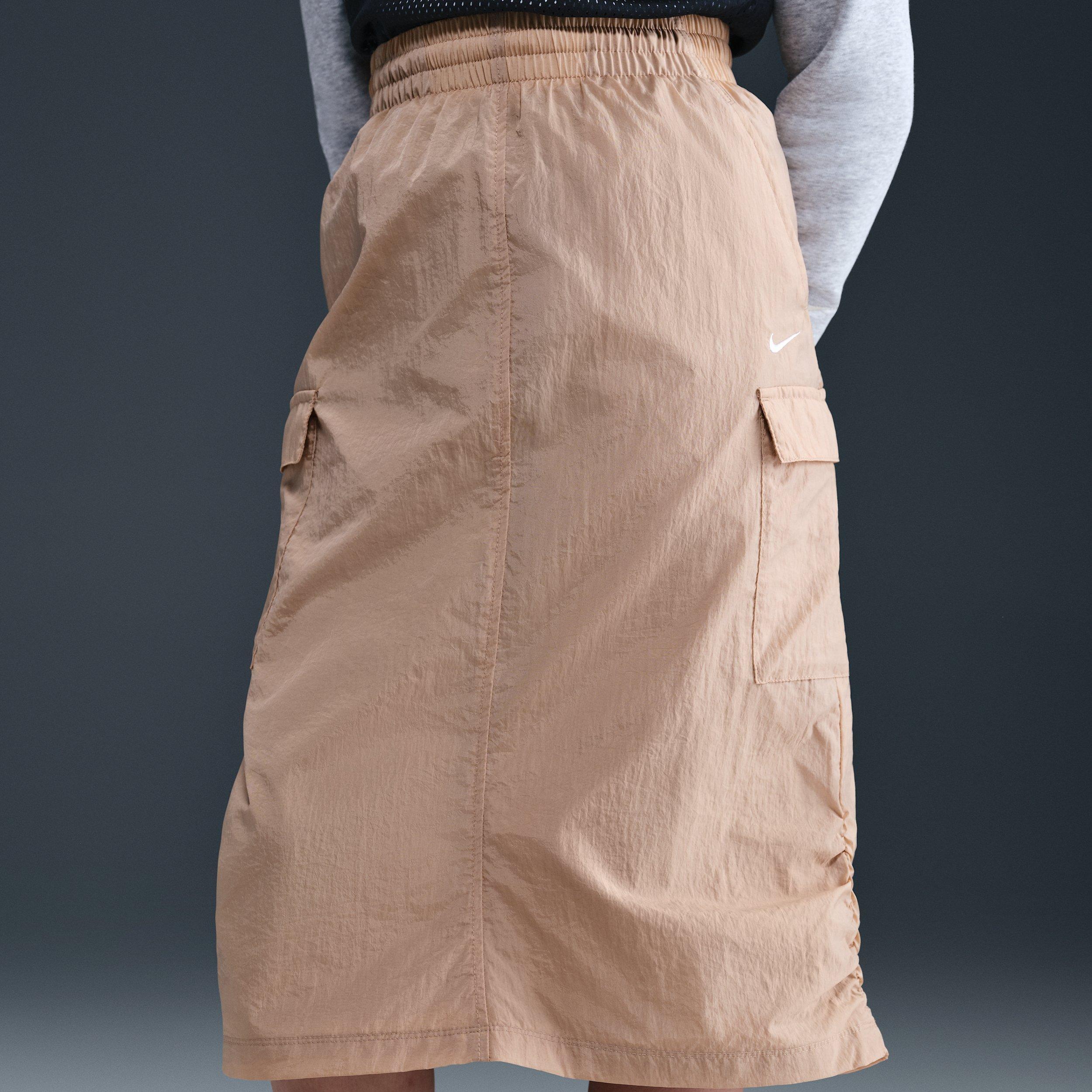 Nike Sportswear Big Girls' Brown Cargo Skirt