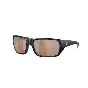Costa Del Mar Tailfin M Copper Silver Mirror Polarized Sunglasses - Matte Black