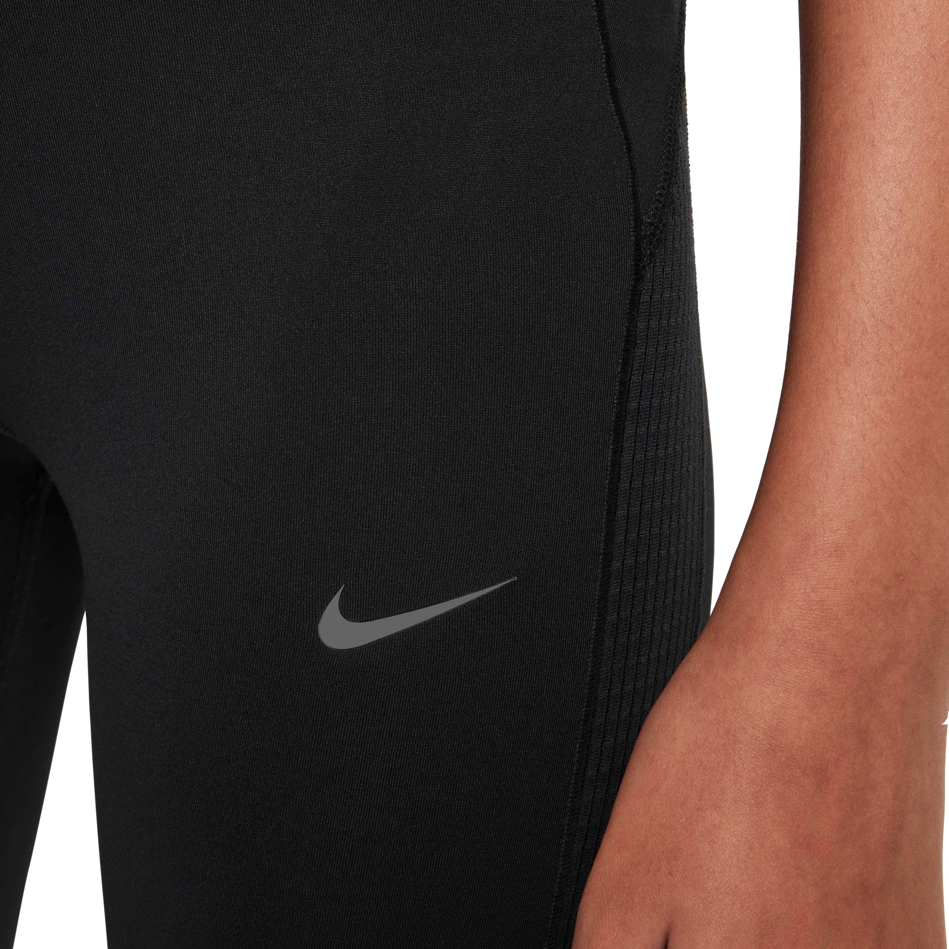 Nike Pro Therma-FIT Mid-Rise Big Girls' Leggings