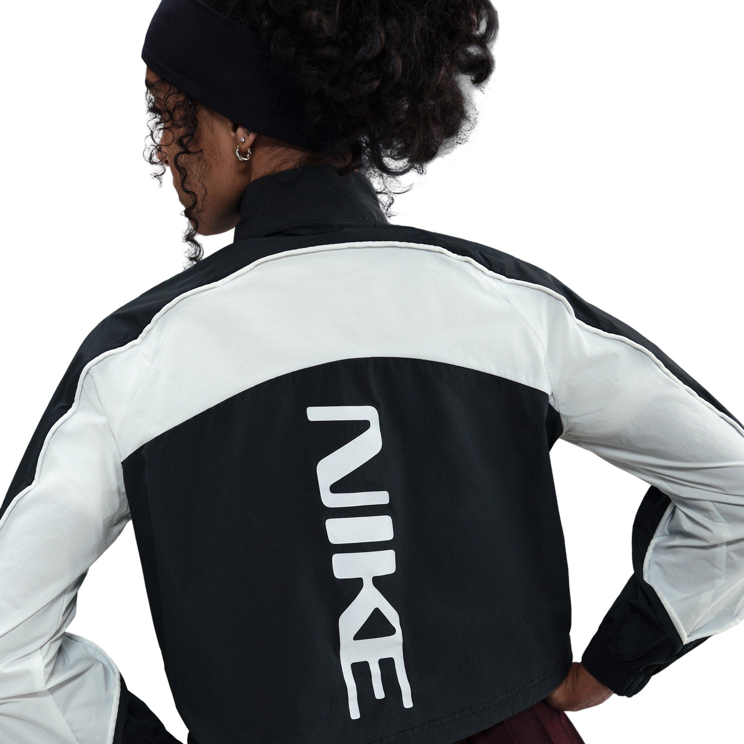 Nike Sportswear 1/4 Zip Big Girls' Black Track Jacket
