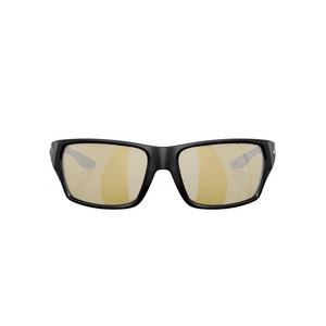 Costa Del Mar Tailfin S Sunrise Silver Mirror Polarized Sunglasses - Matte Black