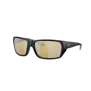 Costa Del Mar Tailfin S Sunrise Silver Mirror Polarized Sunglasses - Matte Black