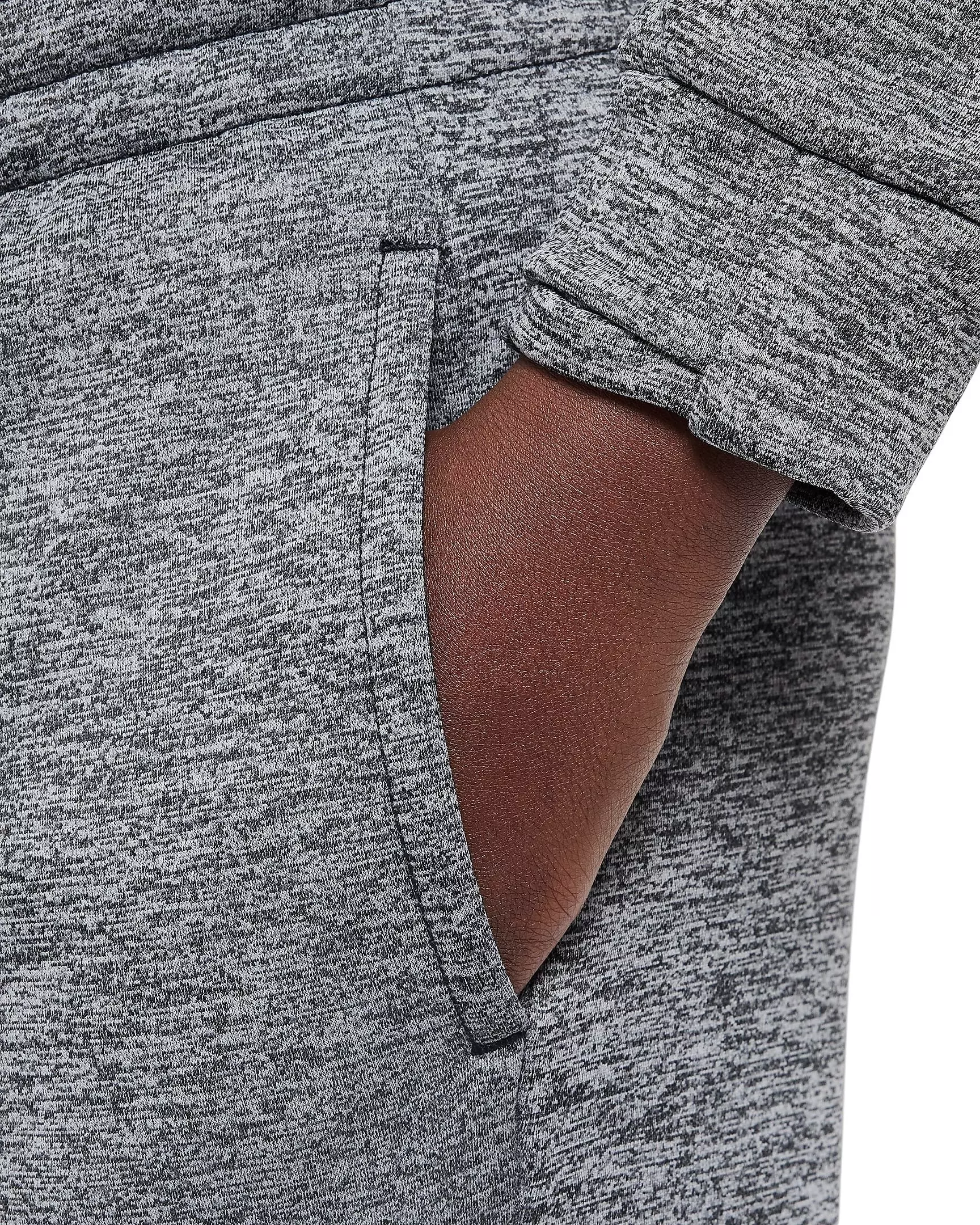 Nike Big Kids' Multi Stain Repel Therma-FIT Joggers - BLACK/HEATHER GREY