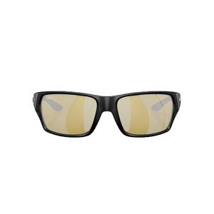 Costa Del Mar Tailfin M Sunrise Silver Mirror Polarized Sunglasses - Matte Black