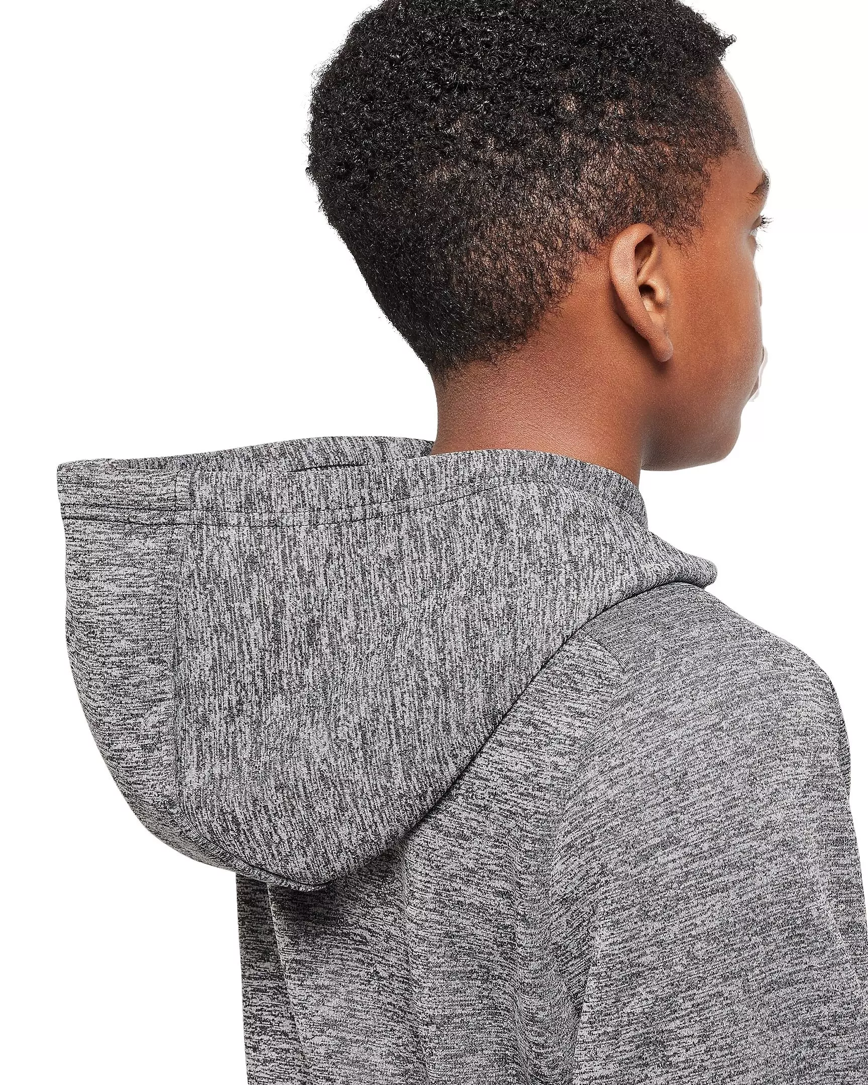 Nike Big Kids' Multi Stain Repel Therma-FIT Hoodie - BLACK/SMOKE GREY