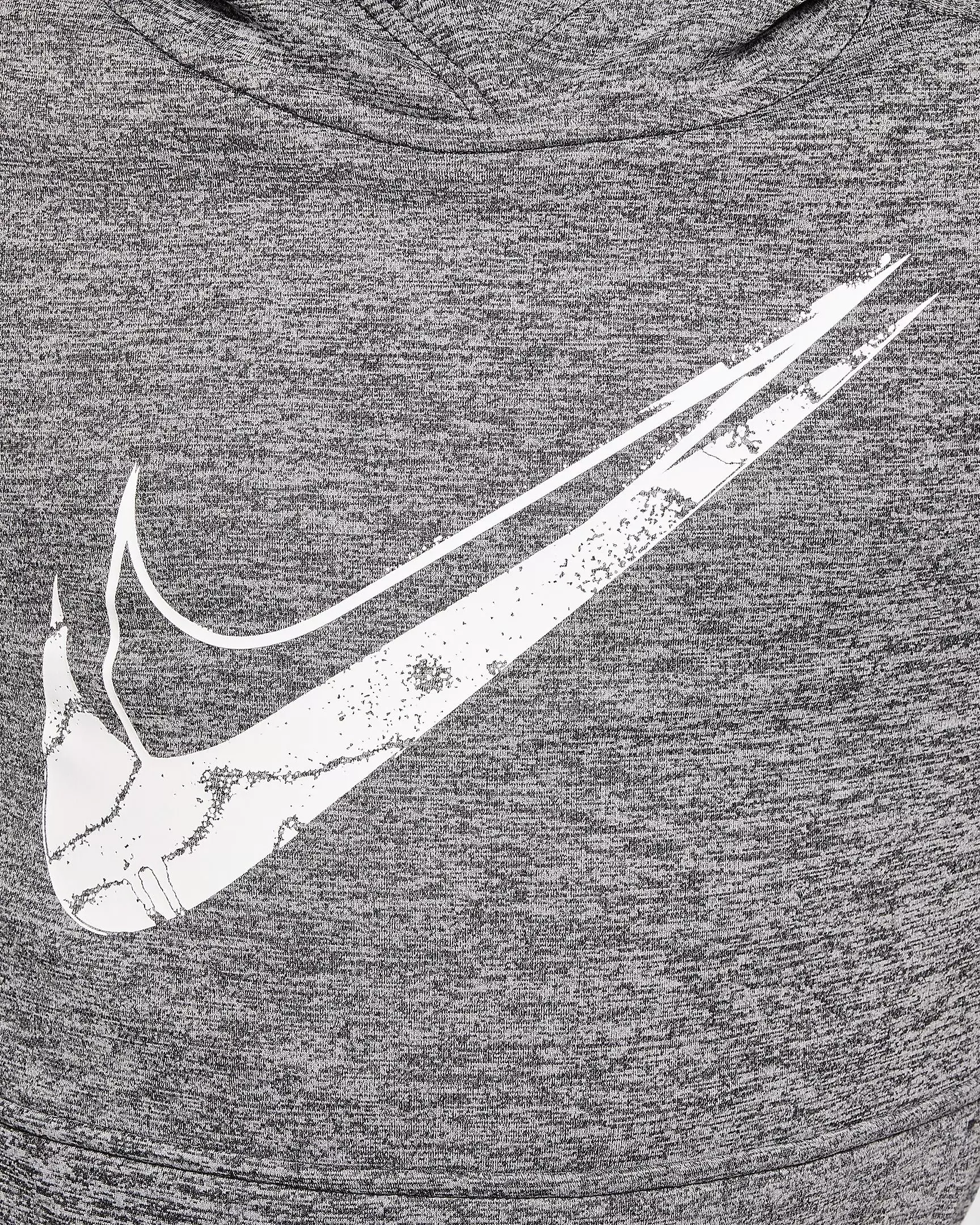 Nike Big Kids' Multi Stain Repel Therma-FIT Hoodie - BLACK/SMOKE GREY