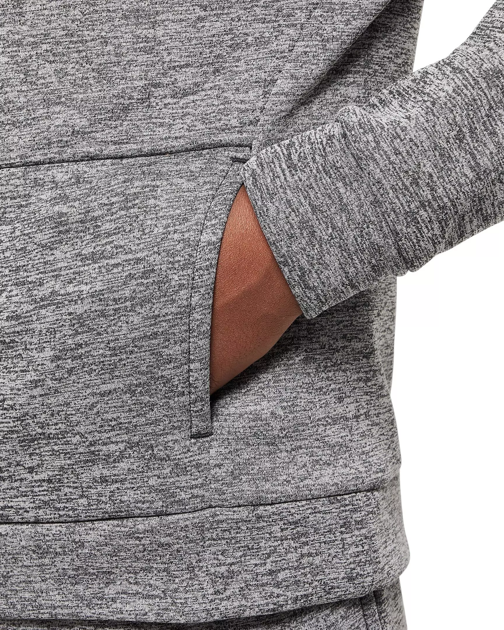 Nike Big Kids' Multi Stain Repel Therma-FIT Hoodie - BLACK/SMOKE GREY