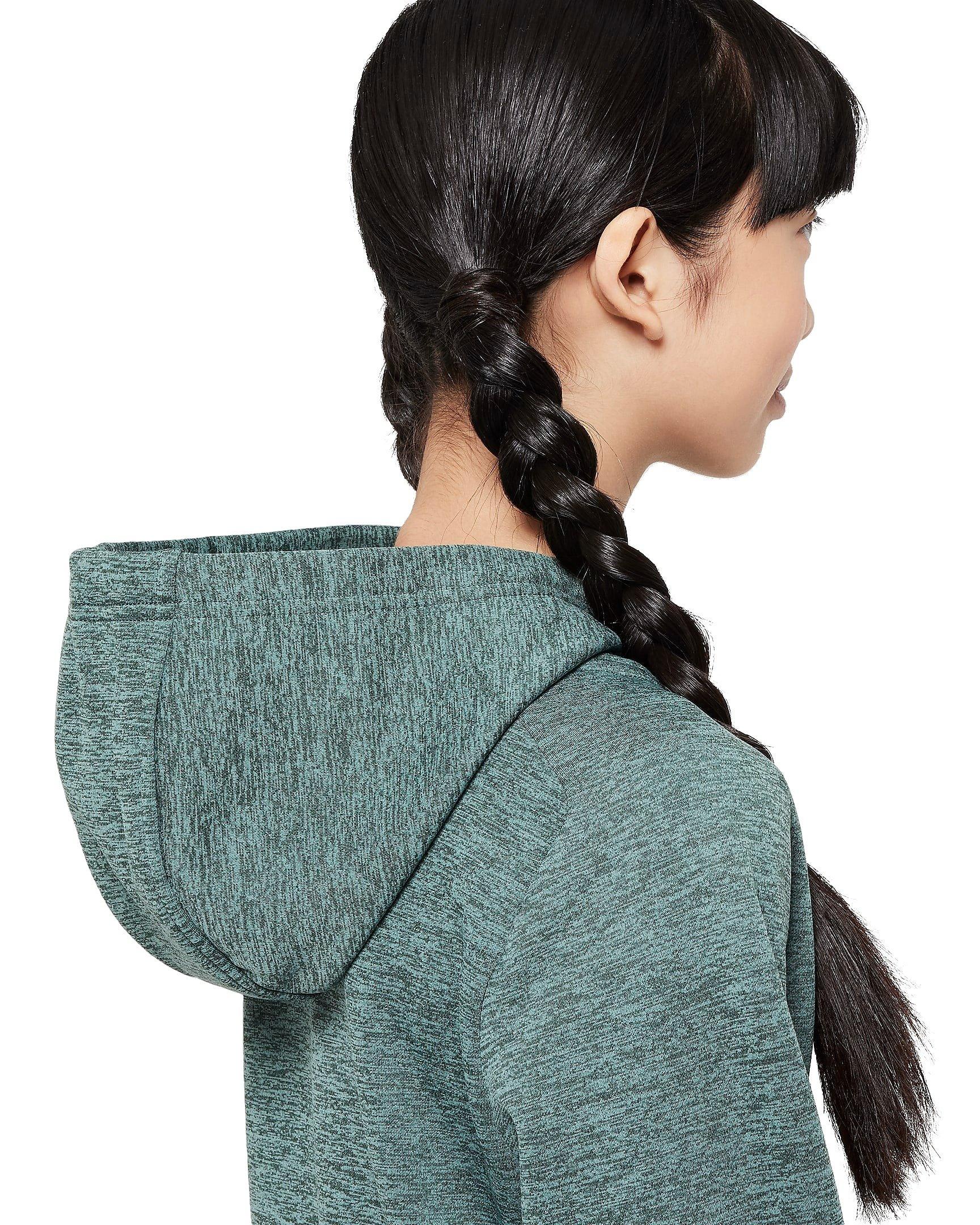 Nike Big Kids' Multi Stain Repel Therma-FIT Hoodie - GREEN Thumbnail View 4