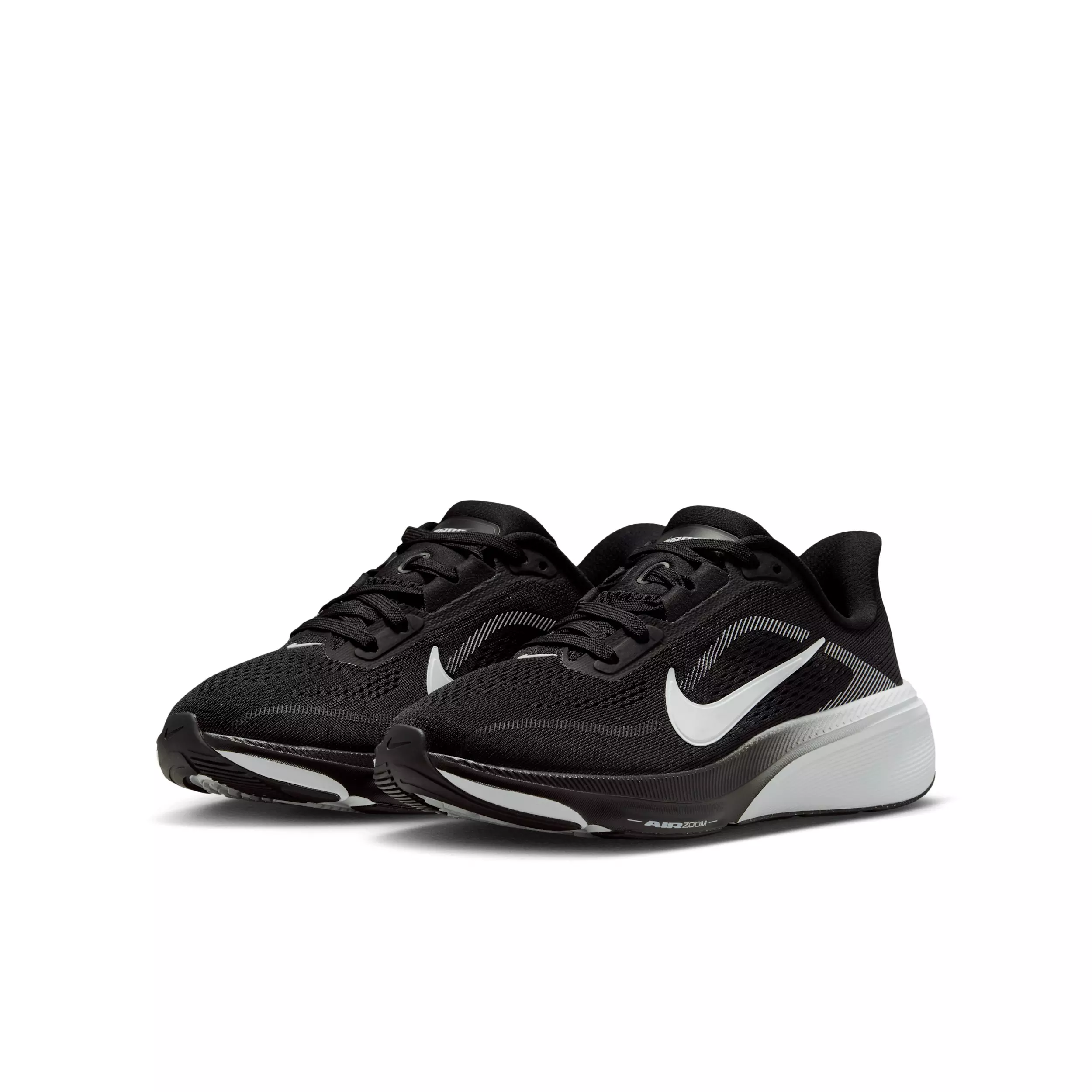 Nike Pegasus 42 "Black/Photon Dust/White" Grade School Boys' Running Shoe - BLACK/DUST/WHITE
