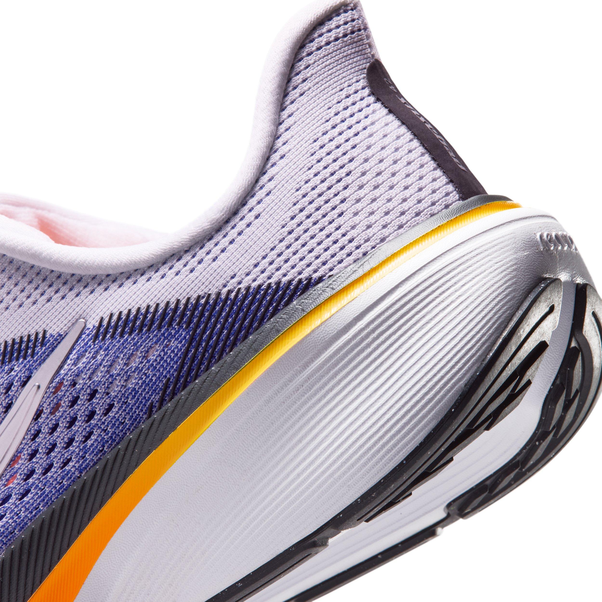 Nike Pegasus 42 "White/Lapis/Total Orange/Metallic Silver" Grade School Boys' Running Shoe - WHITE/LAPIS/ORANGE/SILVER Thumbnail View 8