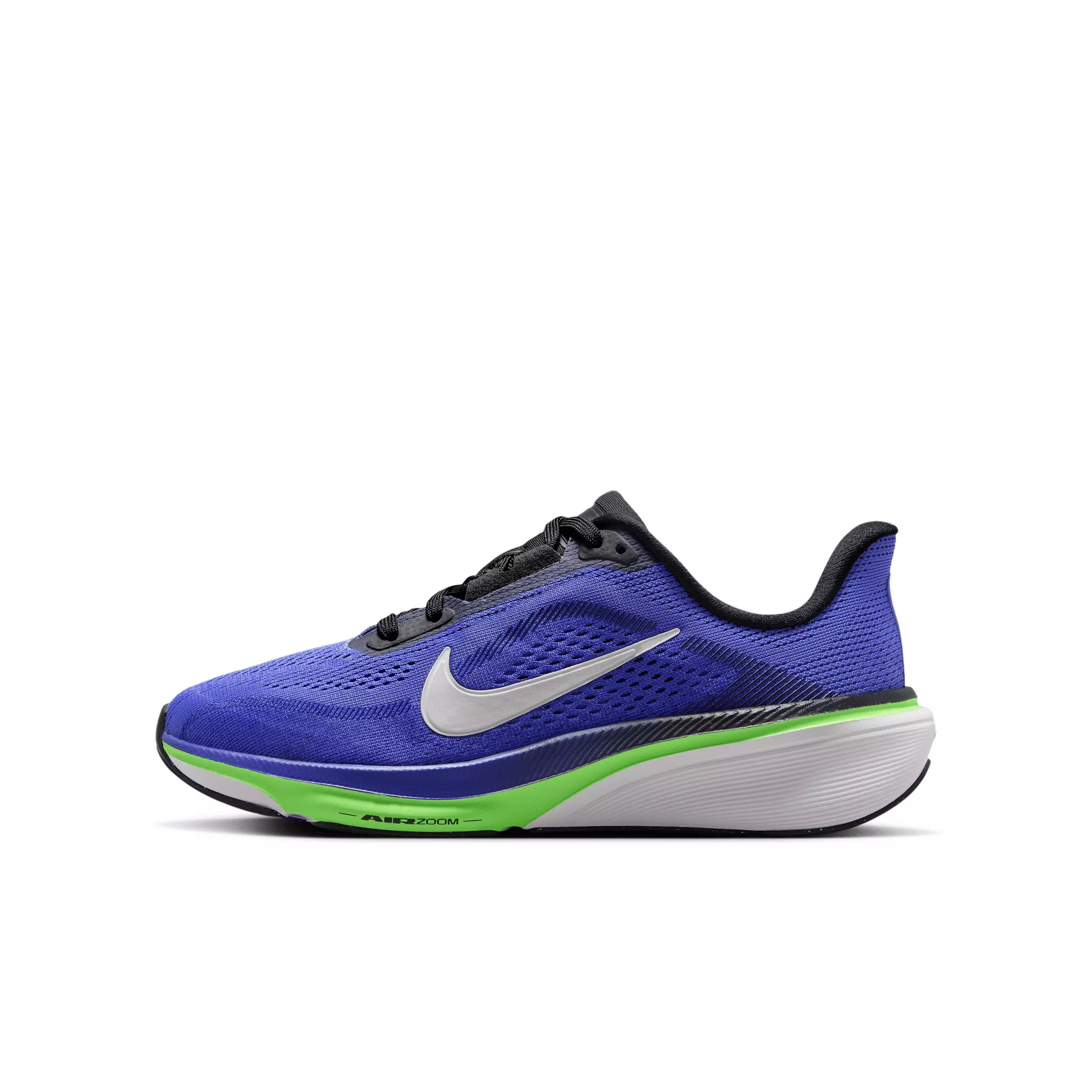 Nike Pegasus 42 "Sapphire/Lapis/Lime Blast/Black" Grade School Boys' Running Shoe - SAPPHIRE/LAPIS/LIME/BLACK