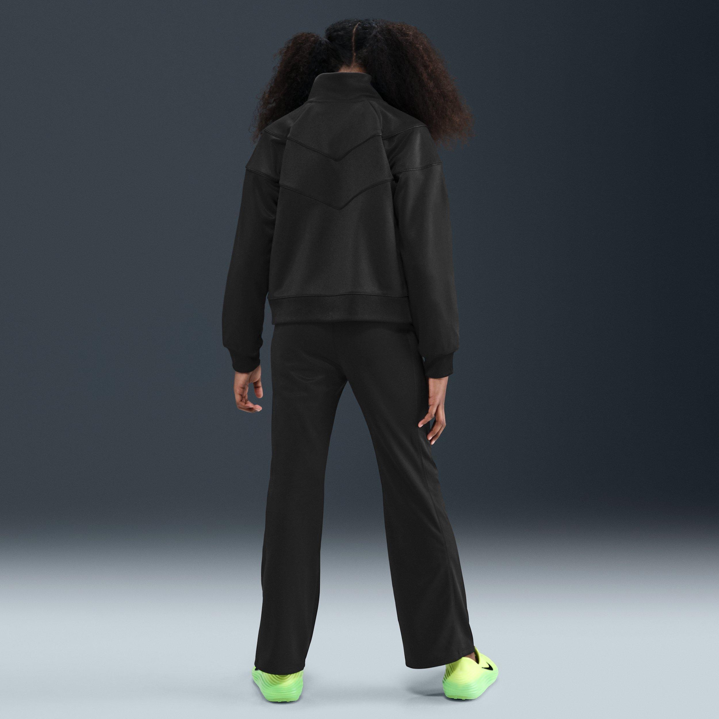 Nike Sportswear Knit Big Girls' Black Track Jacket