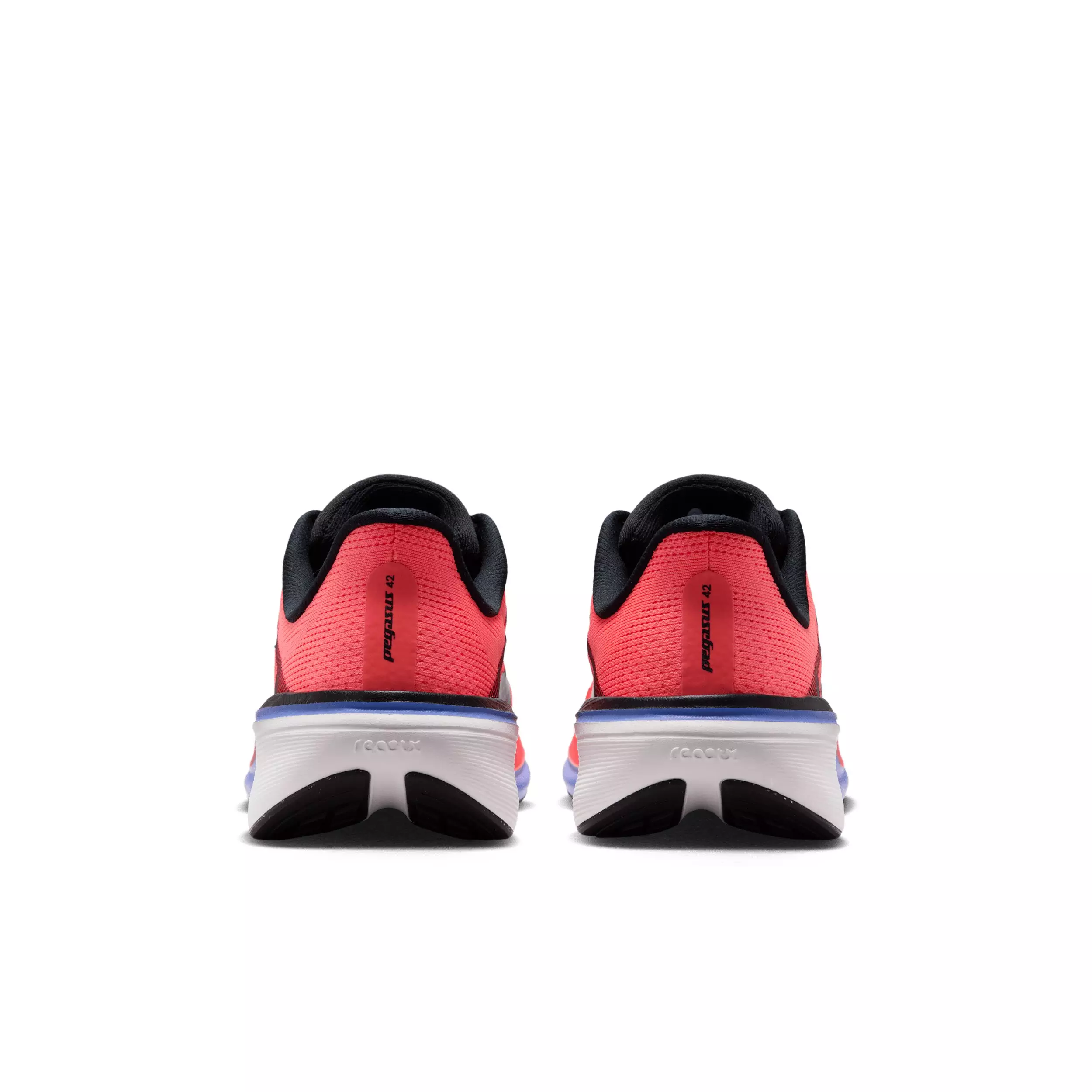 Nike Pegasus 42 "Lava Glow/Flash Crimson/Sapphire/Black" Grade School Boys' Running Shoe - LAVA/CRIMSON/SAPPHIRE/BLACK