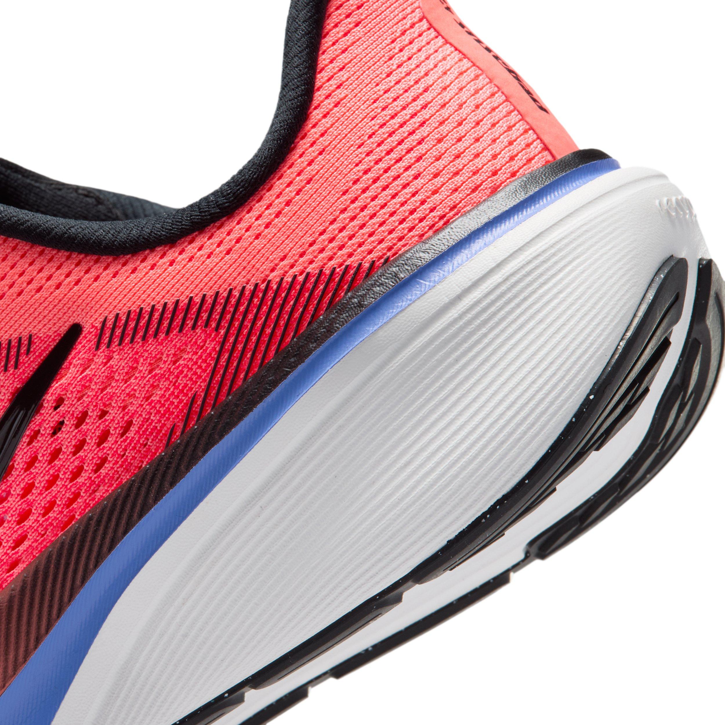 Nike Pegasus 42 "Lava Glow/Flash Crimson/Sapphire/Black" Grade School Boys' Running Shoe - LAVA/CRIMSON/SAPPHIRE/BLACK Thumbnail View 8
