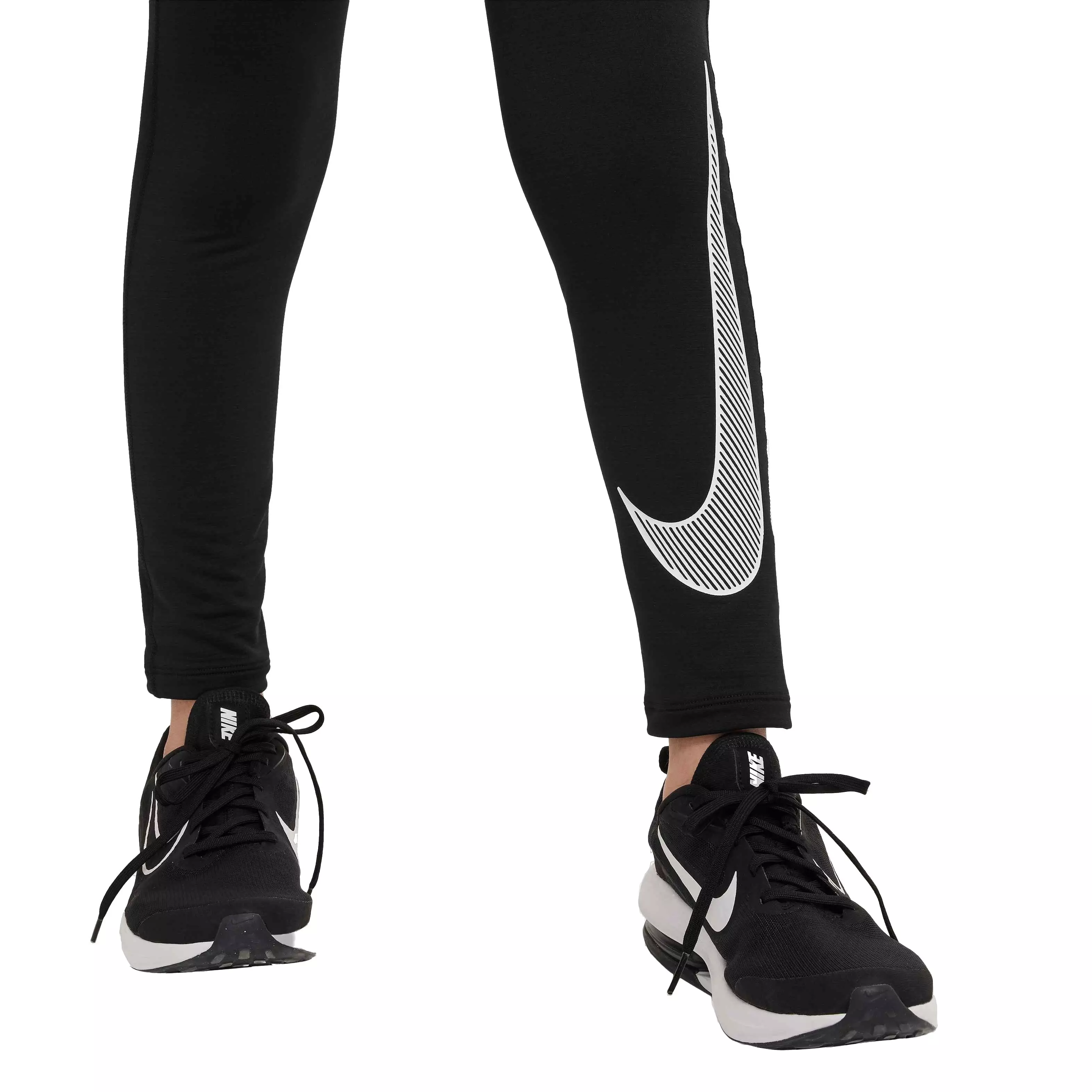 Nike Big Boys' Pro Warm Dri-FIT Training Pants - BLACK