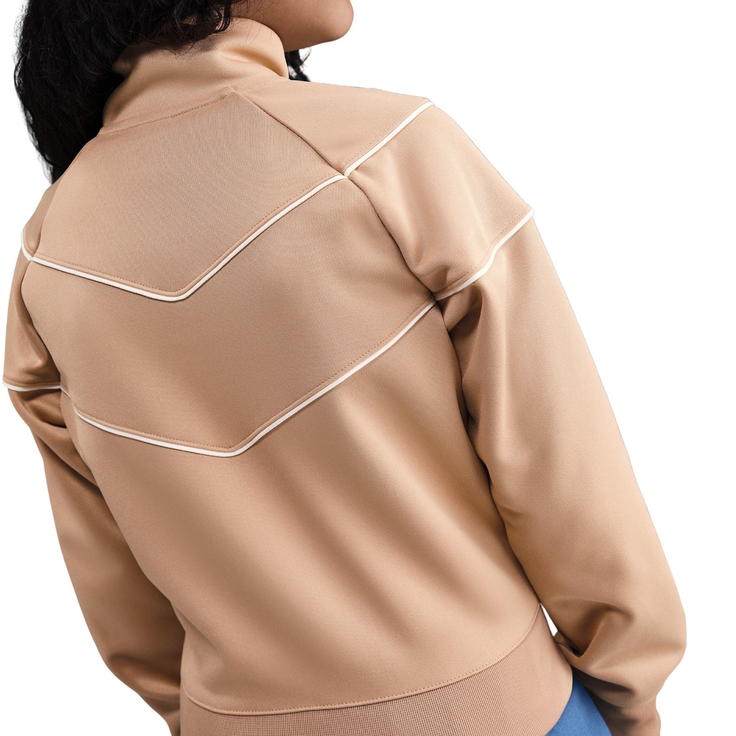 Nike Sportswear Knit Big Girls' Brown Track Jacket
