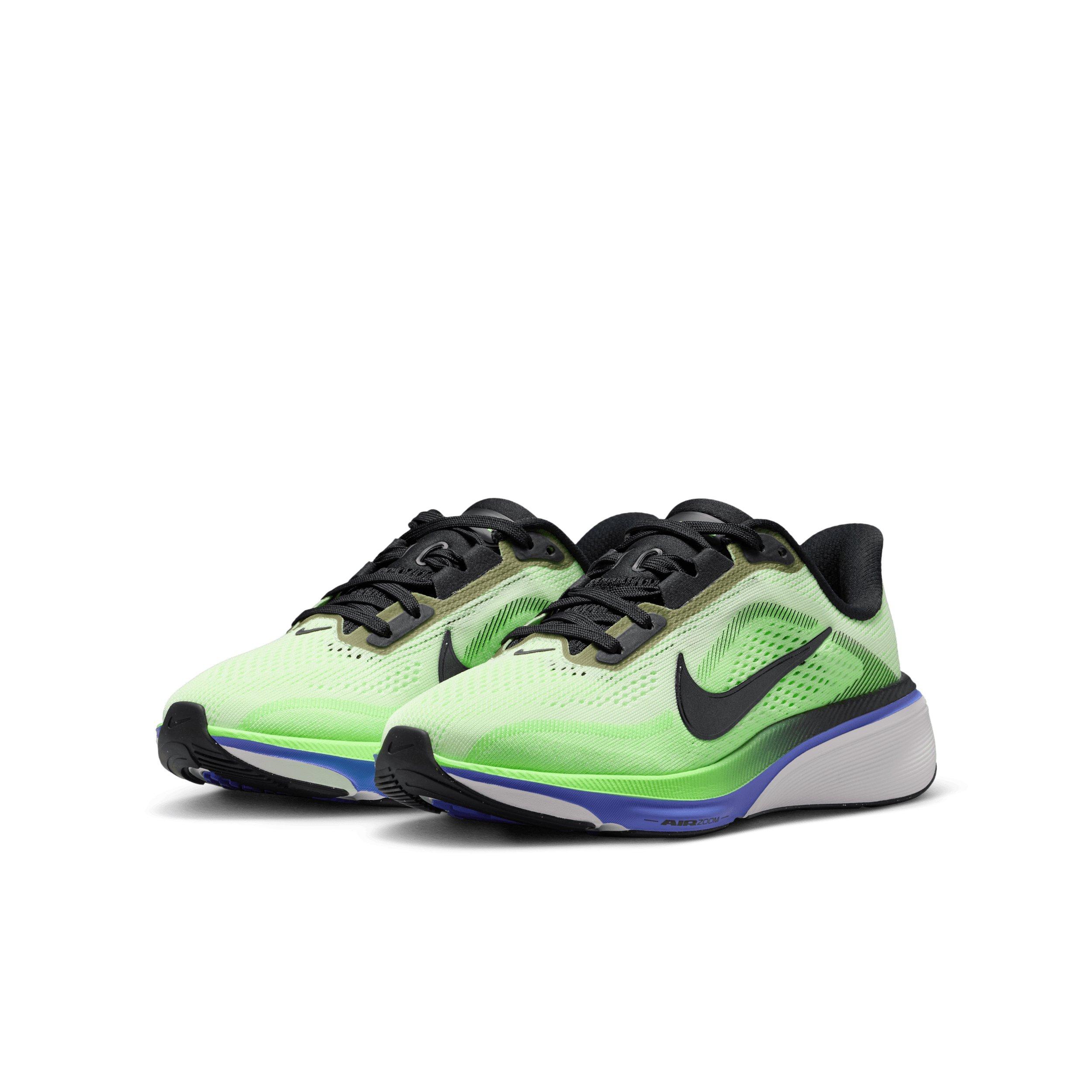 Nike Pegasus 42 "Volt Tint/Sapphire/Lime Blast/Black Spruce" Grade School Boys' Running Shoe - VOLT/SAPPHIRE/LIME/SPRUCE Thumbnail View 3