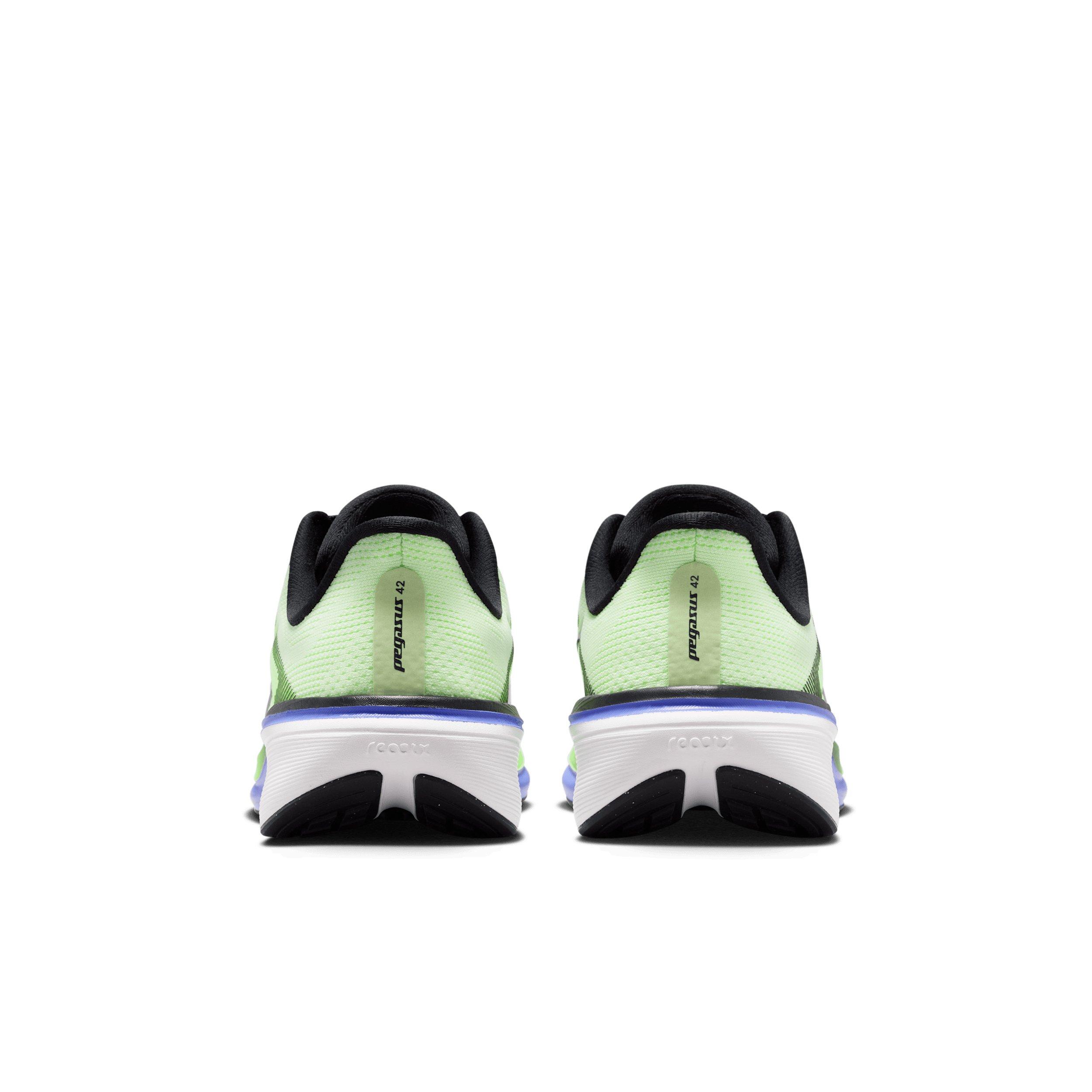 Nike Pegasus 42 "Volt Tint/Sapphire/Lime Blast/Black Spruce" Grade School Boys' Running Shoe - VOLT/SAPPHIRE/LIME/SPRUCE Thumbnail View 5