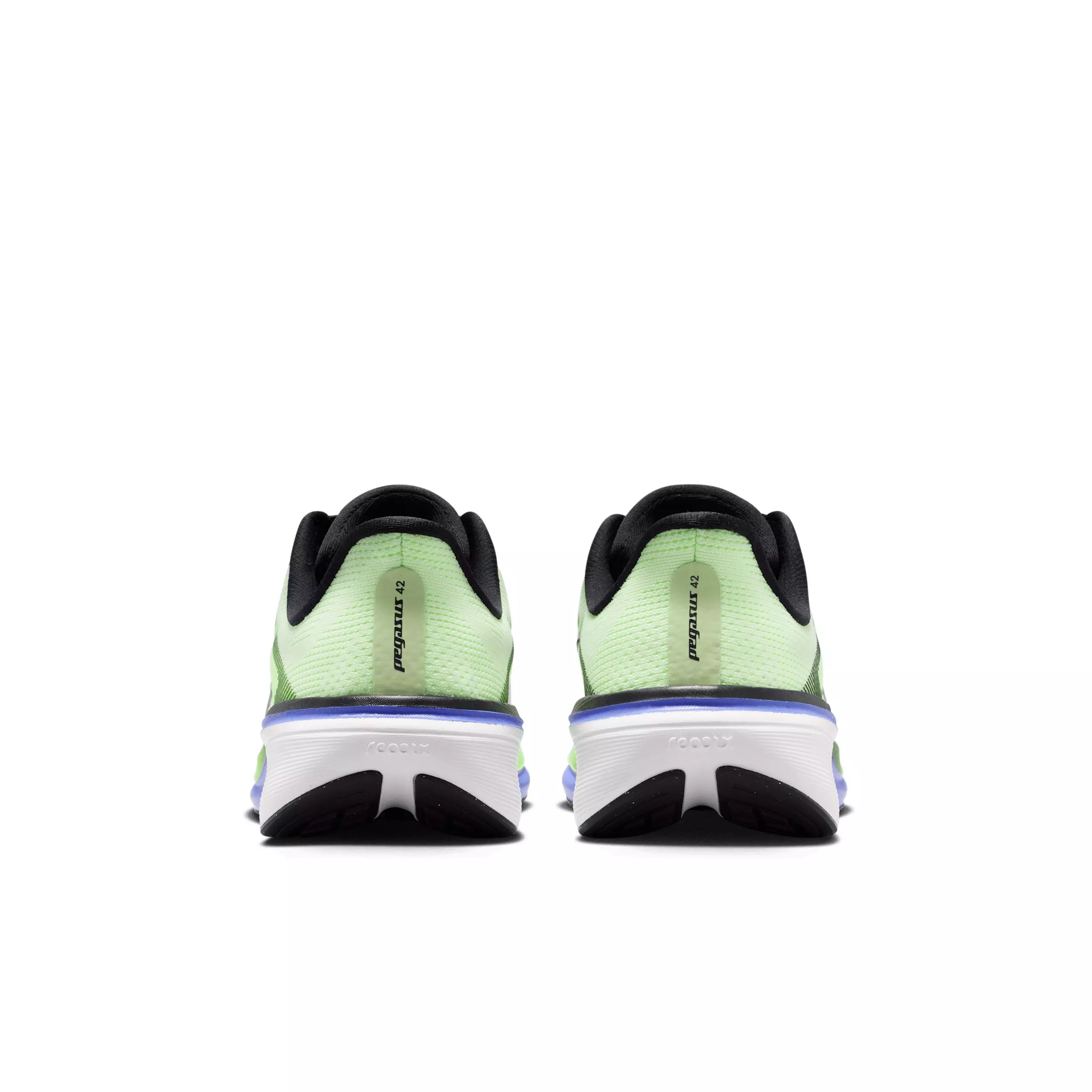 Nike Pegasus 42 "Volt Tint/Sapphire/Lime Blast/Black Spruce" Grade School Boys' Running Shoe - VOLT/SAPPHIRE/LIME/SPRUCE