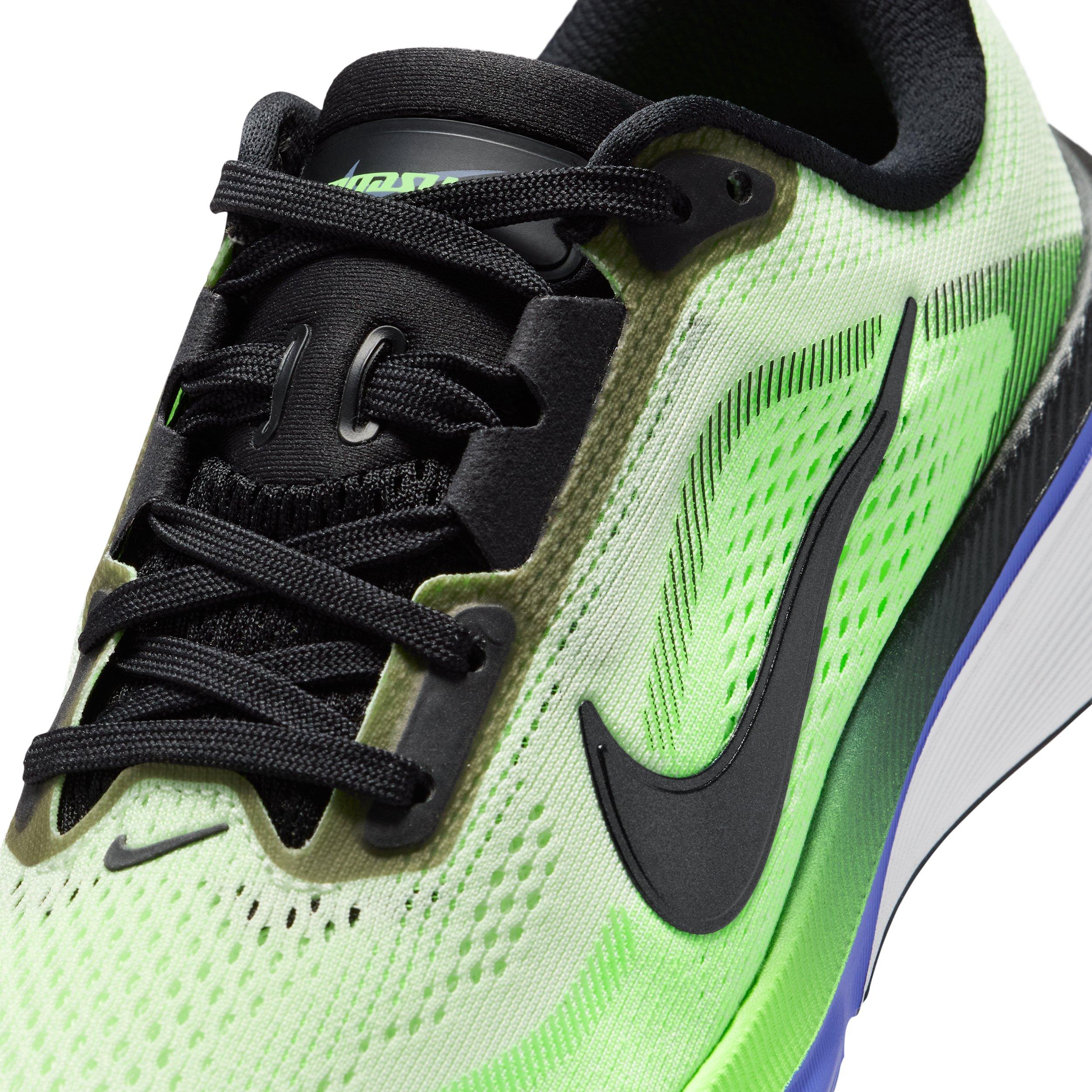 Nike Pegasus 42 "Volt Tint/Sapphire/Lime Blast/Black Spruce" Grade School Boys' Running Shoe - VOLT/SAPPHIRE/LIME/SPRUCE Thumbnail View 7