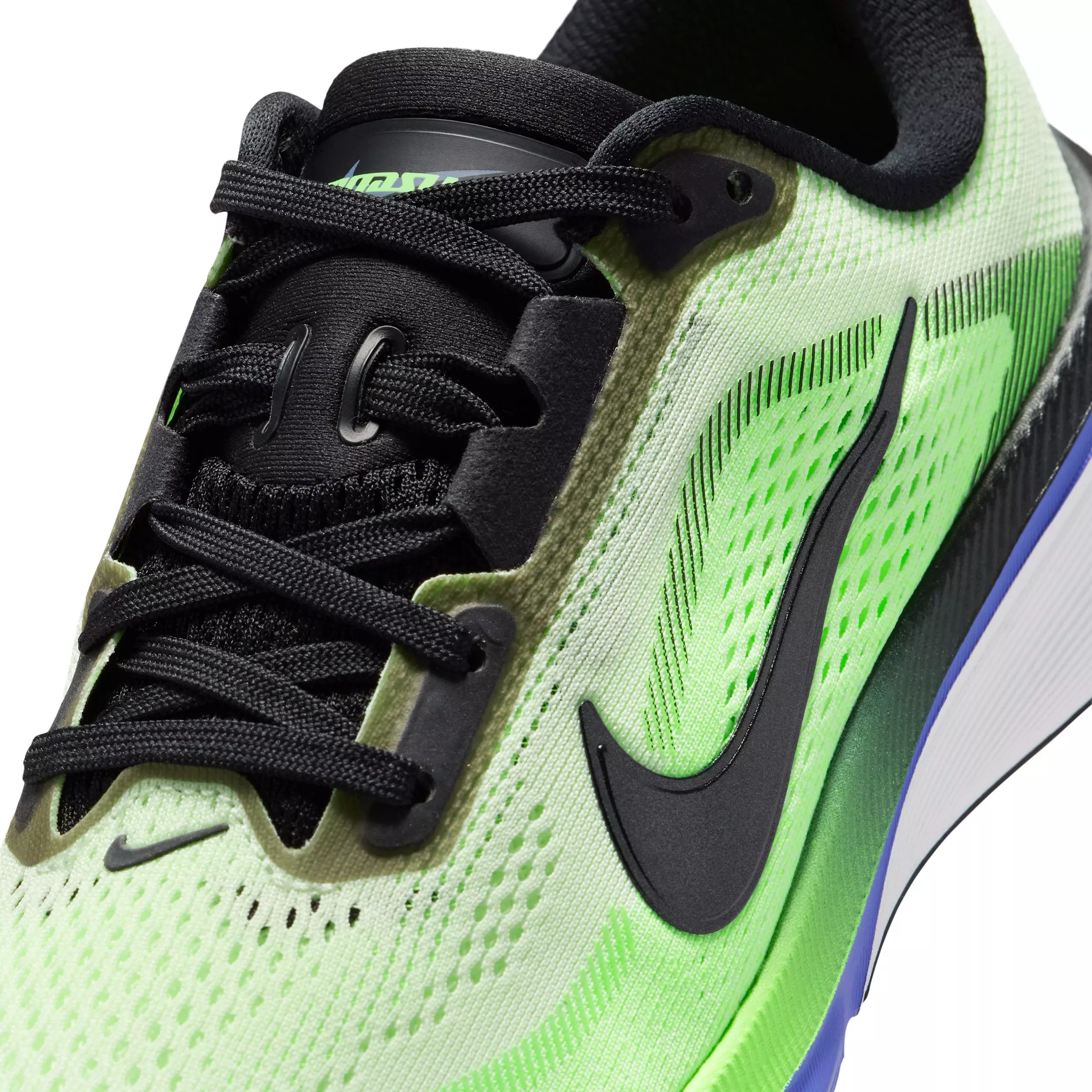 Nike Pegasus 42 "Volt Tint/Sapphire/Lime Blast/Black Spruce" Grade School Boys' Running Shoe - VOLT/SAPPHIRE/LIME/SPRUCE