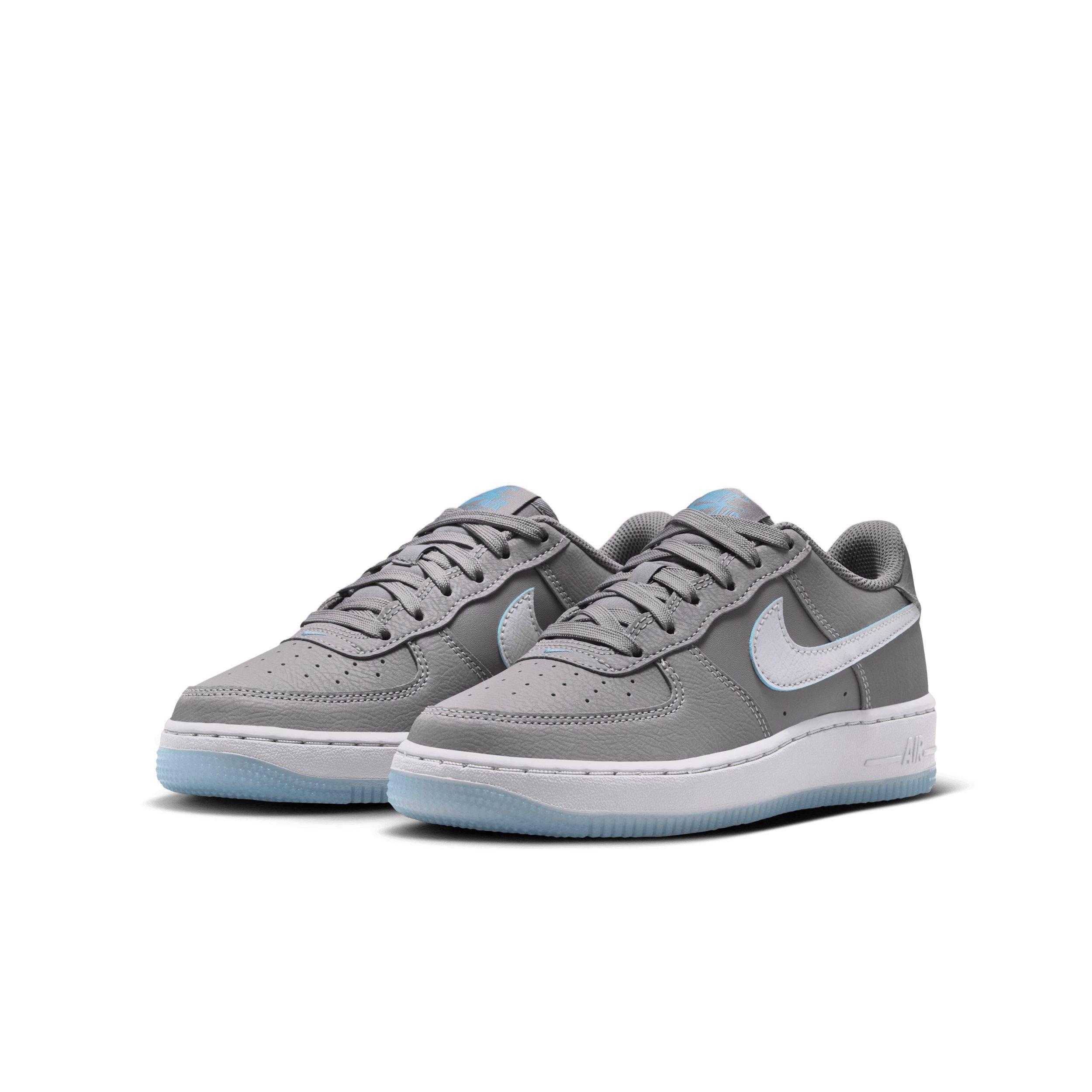 Nike Air Force 1 SE Grade School Boys' "Pencil Point/Work Blue/Wolf Grey" Shoe
