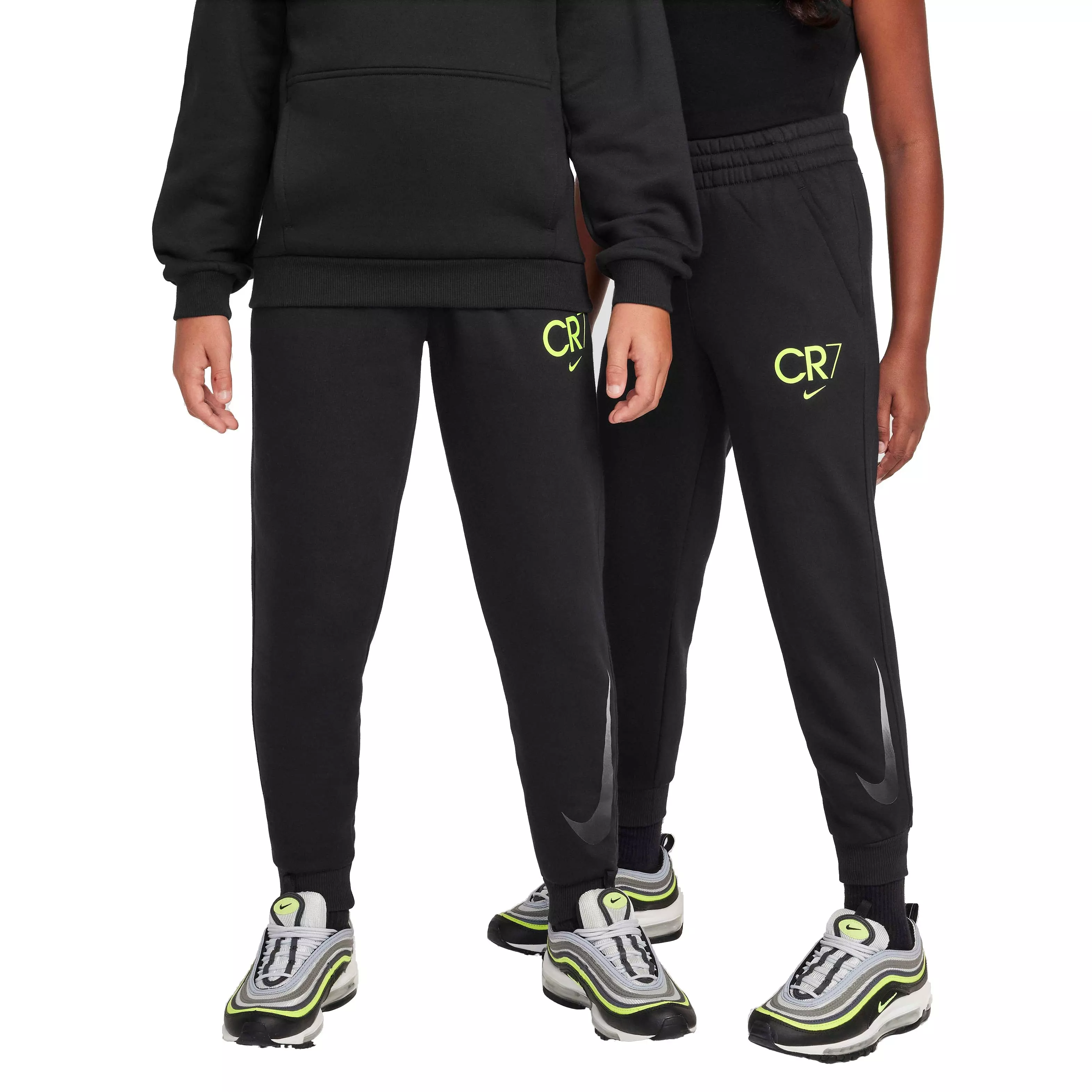 Nike Big Kids' CR7 Club Fleece Soccer Joggers - BLACK