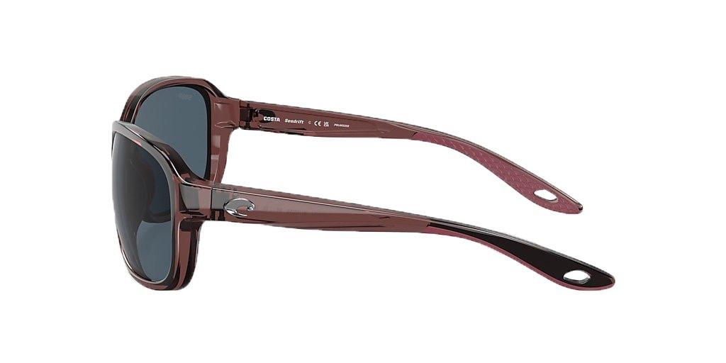 Costa Del Mar Seadrift M Grey Polarized Sunglasses - Purple - PURPLE Thumbnail View 4