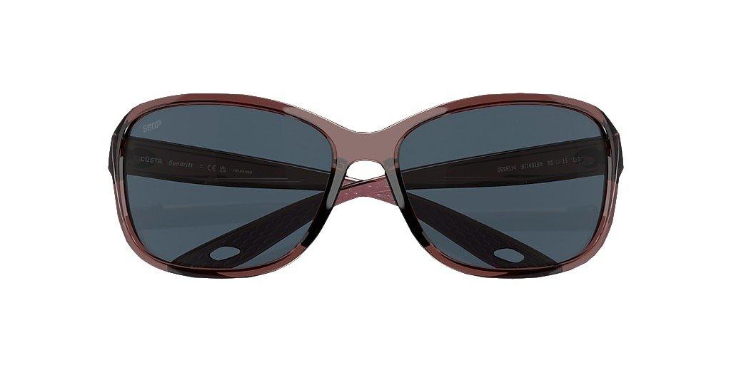 Costa Del Mar Seadrift M Grey Polarized Sunglasses - Purple - PURPLE Thumbnail View 5