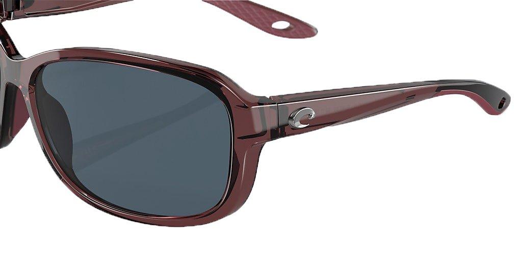 Costa Del Mar Seadrift M Grey Polarized Sunglasses - Purple - PURPLE Thumbnail View 6