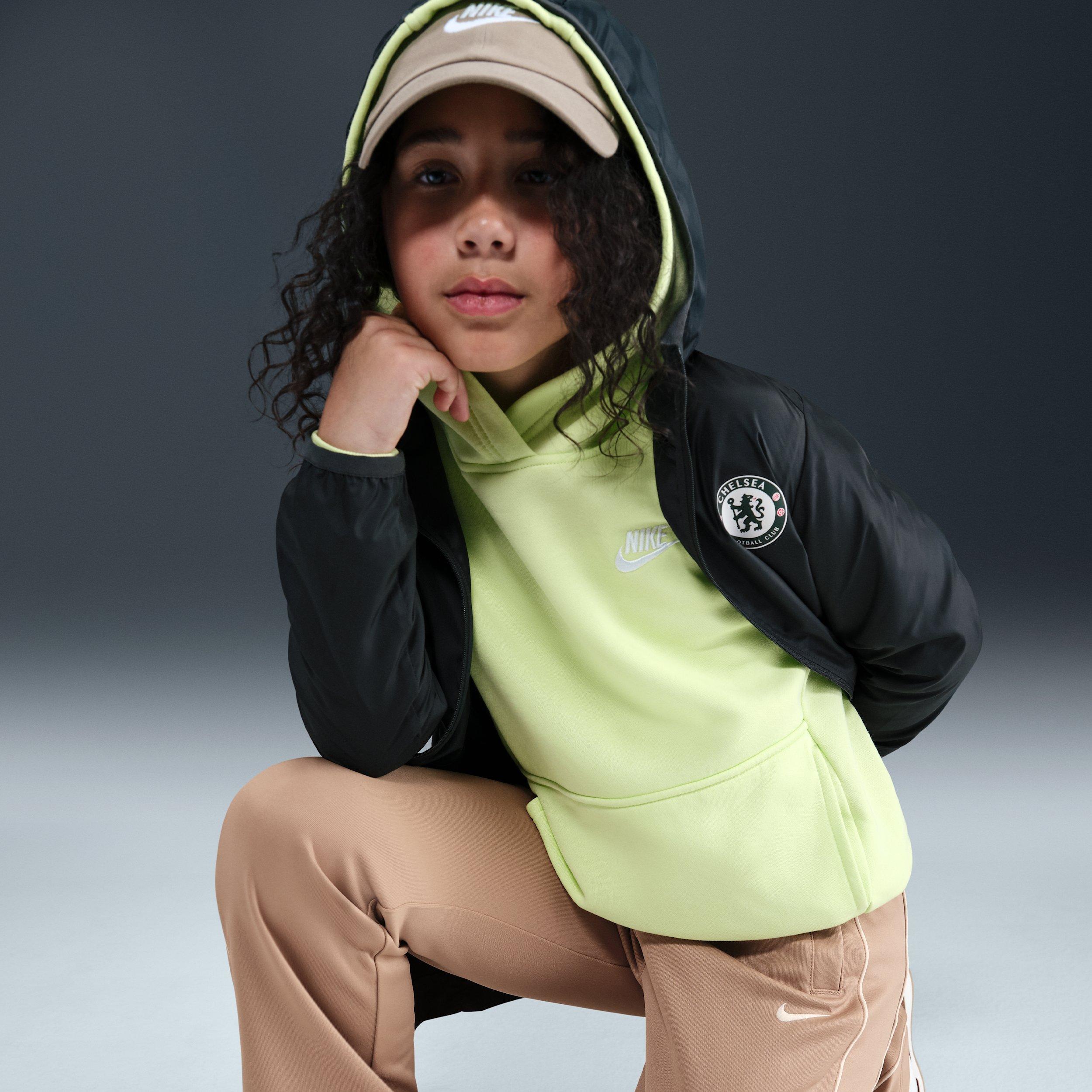 Nike Sportswear Big Girls' Brown Tracksuit Bottoms